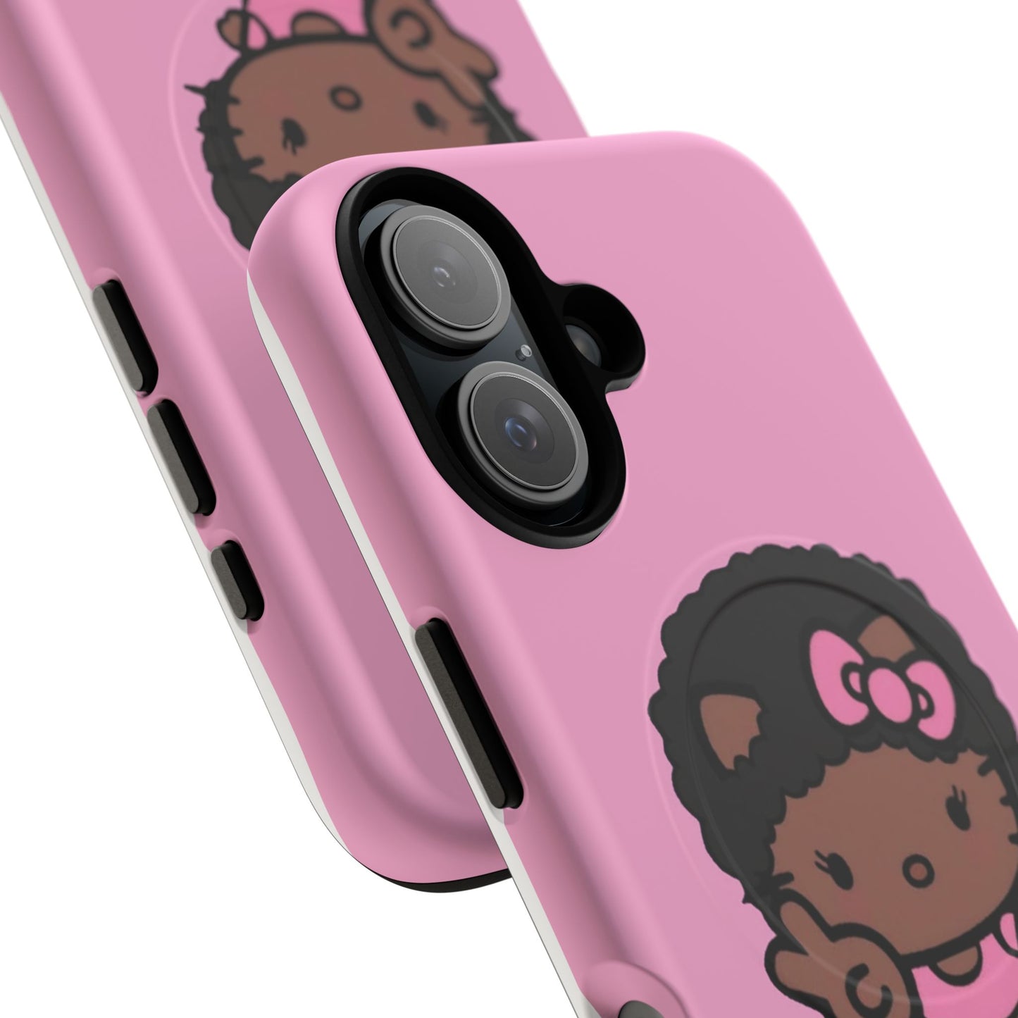 Phone Case - Cute Afro Hello Kitty