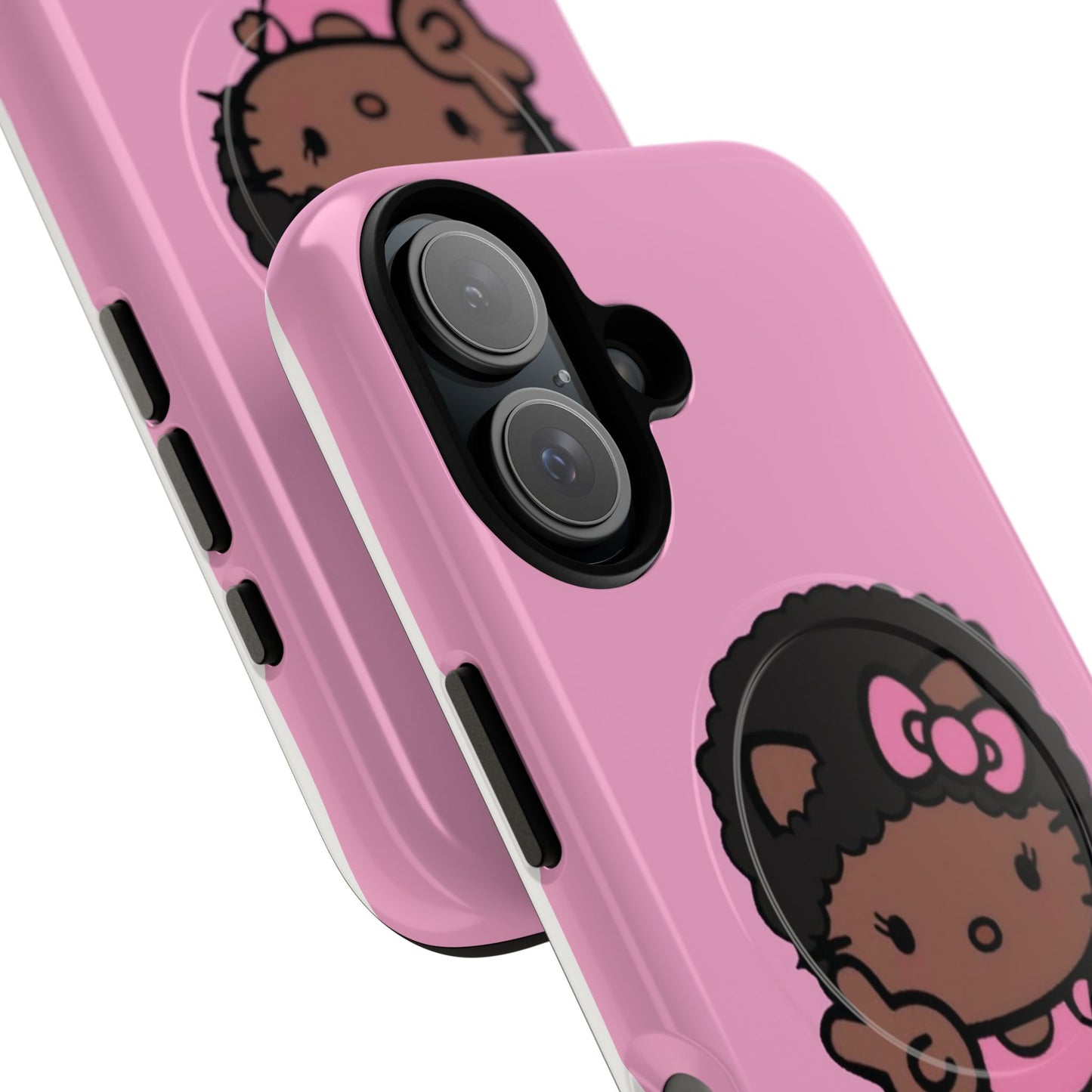 Phone Case - Cute Afro Hello Kitty