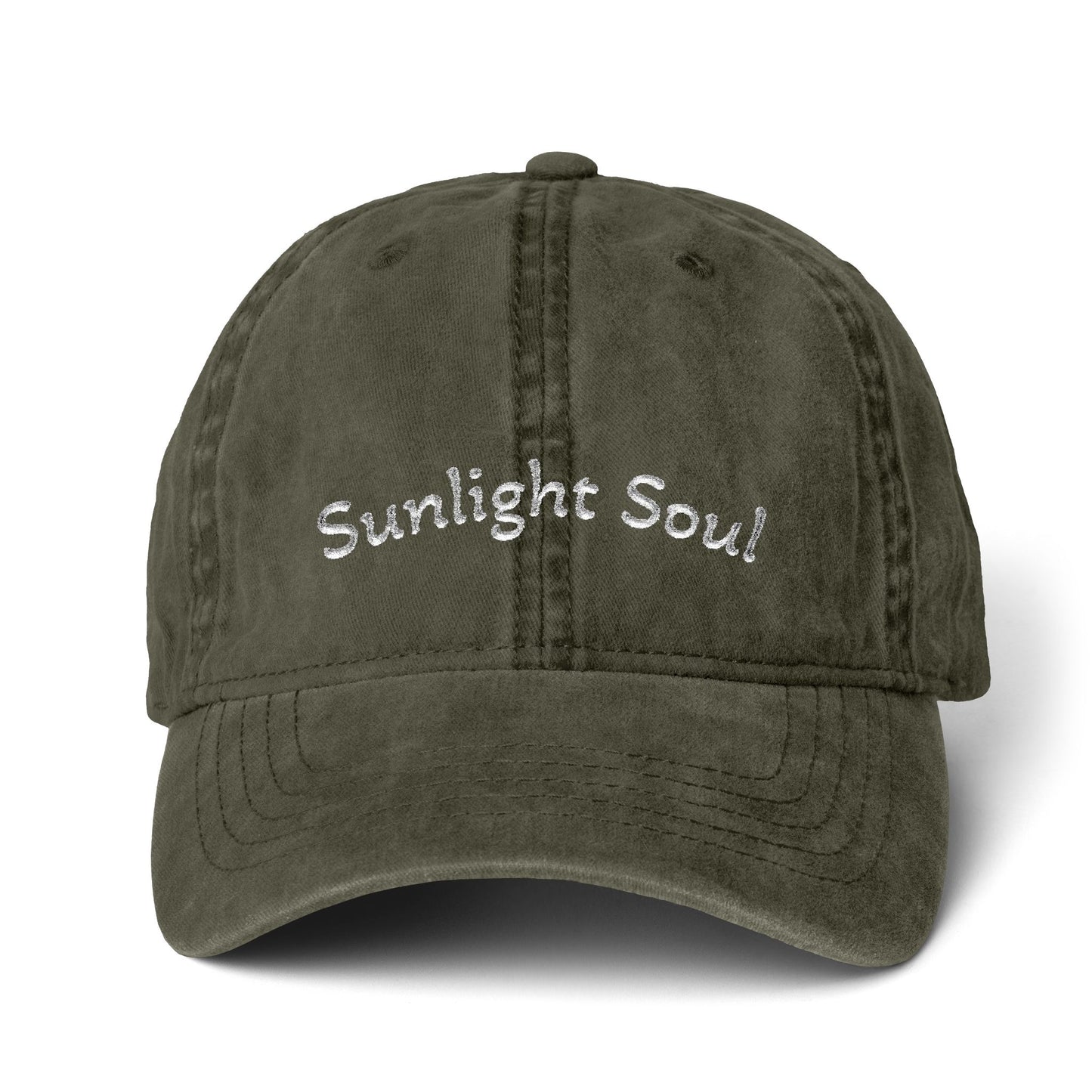 Women's Pigment-Dyed Cap (Embroidery)