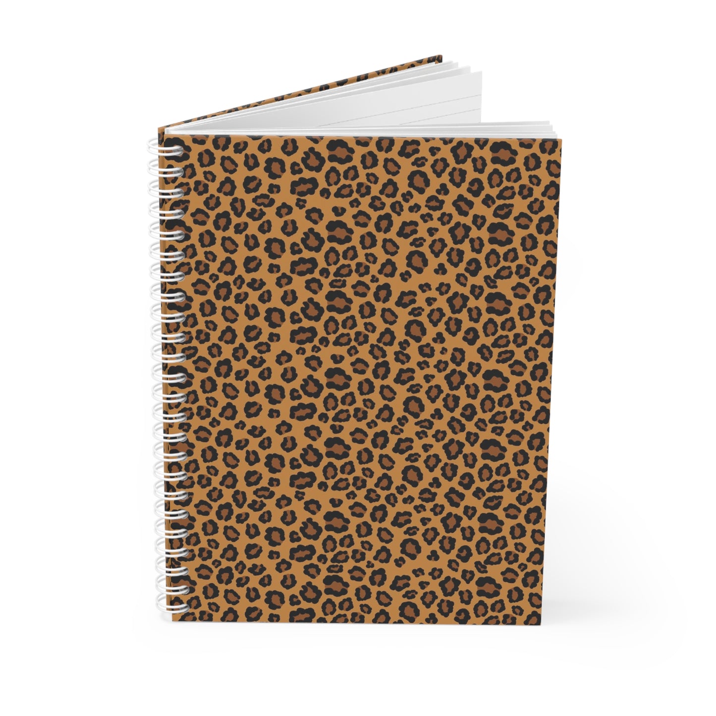 Leopard Print Spiral Notebook