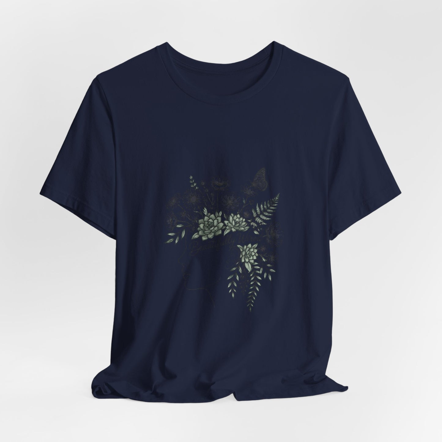 T-Shirt - Autistic Pride Floral