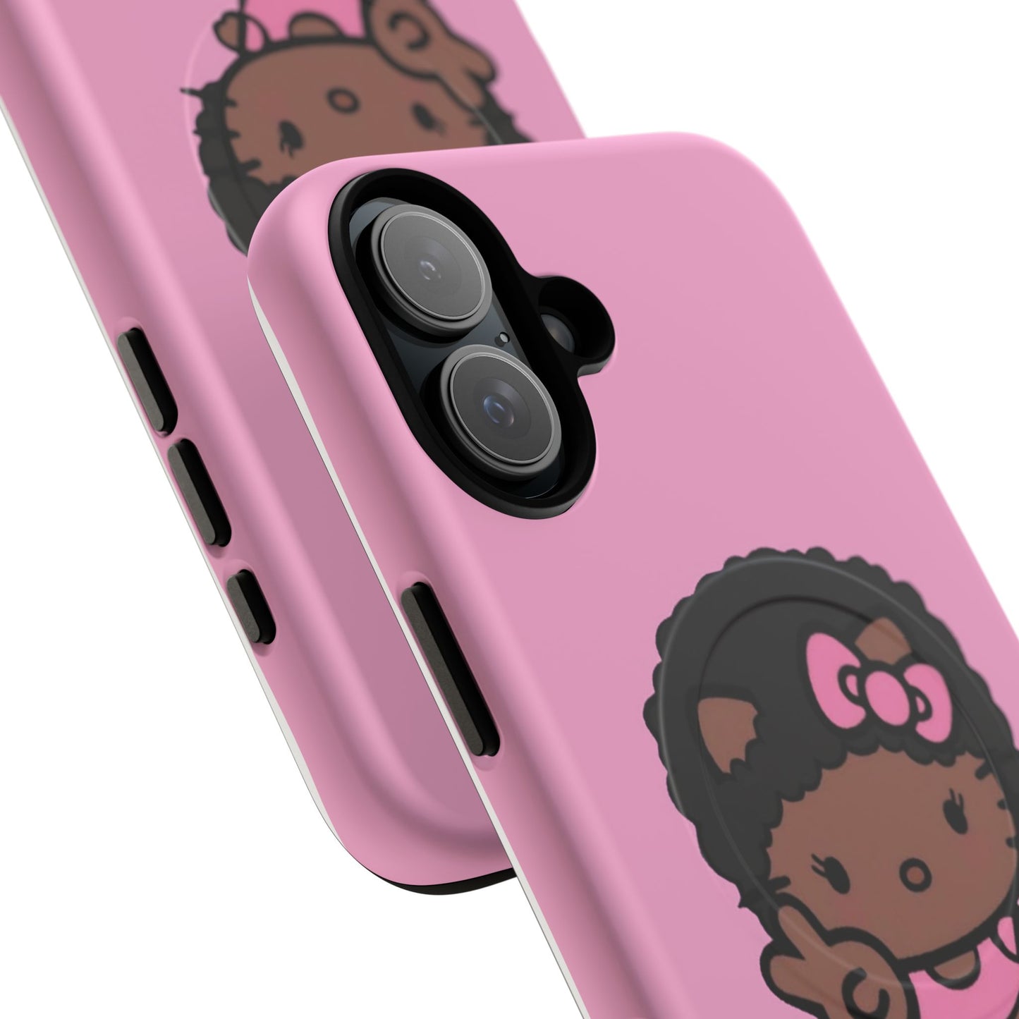 Phone Case - Cute Afro Hello Kitty
