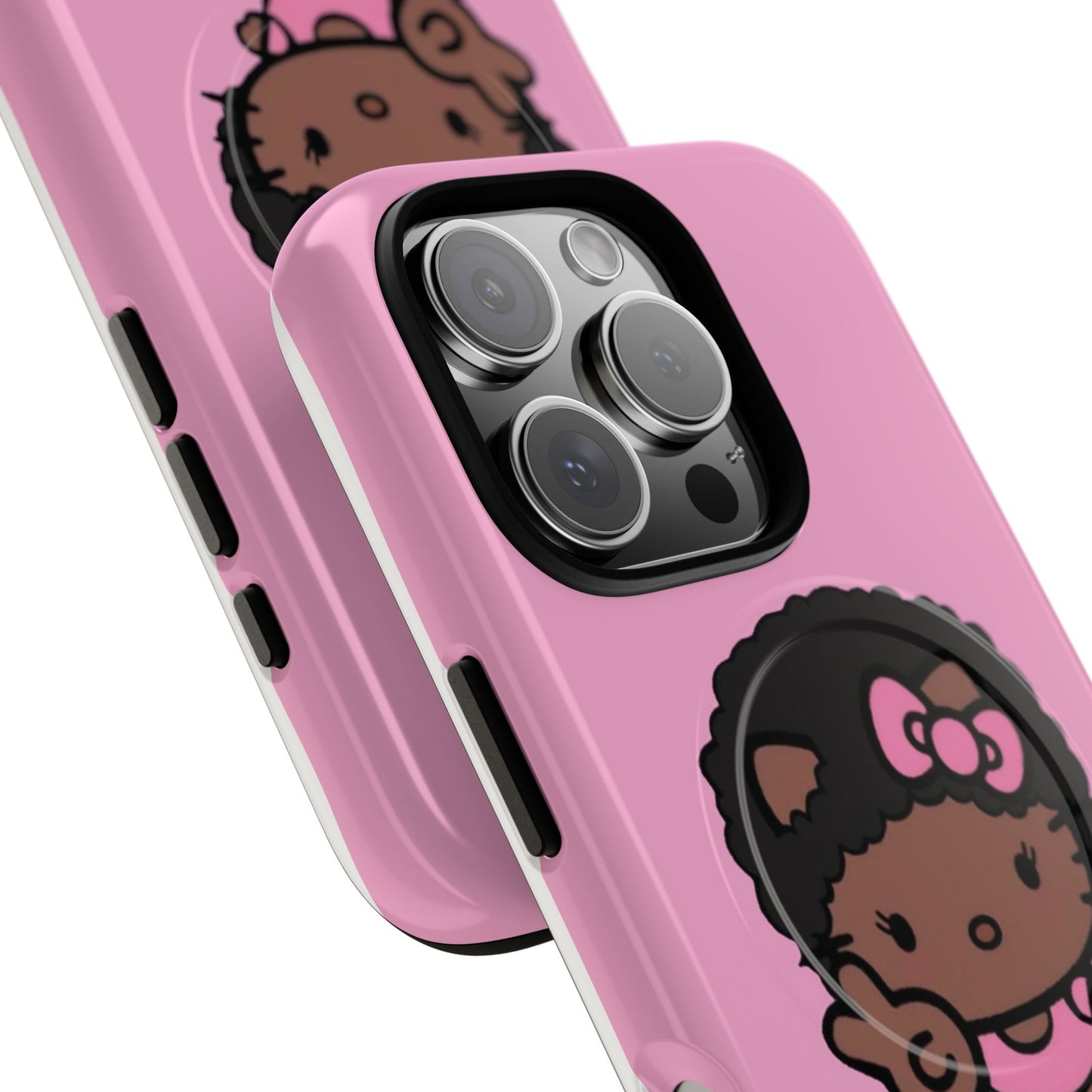 Phone Case - Cute Afro Hello Kitty