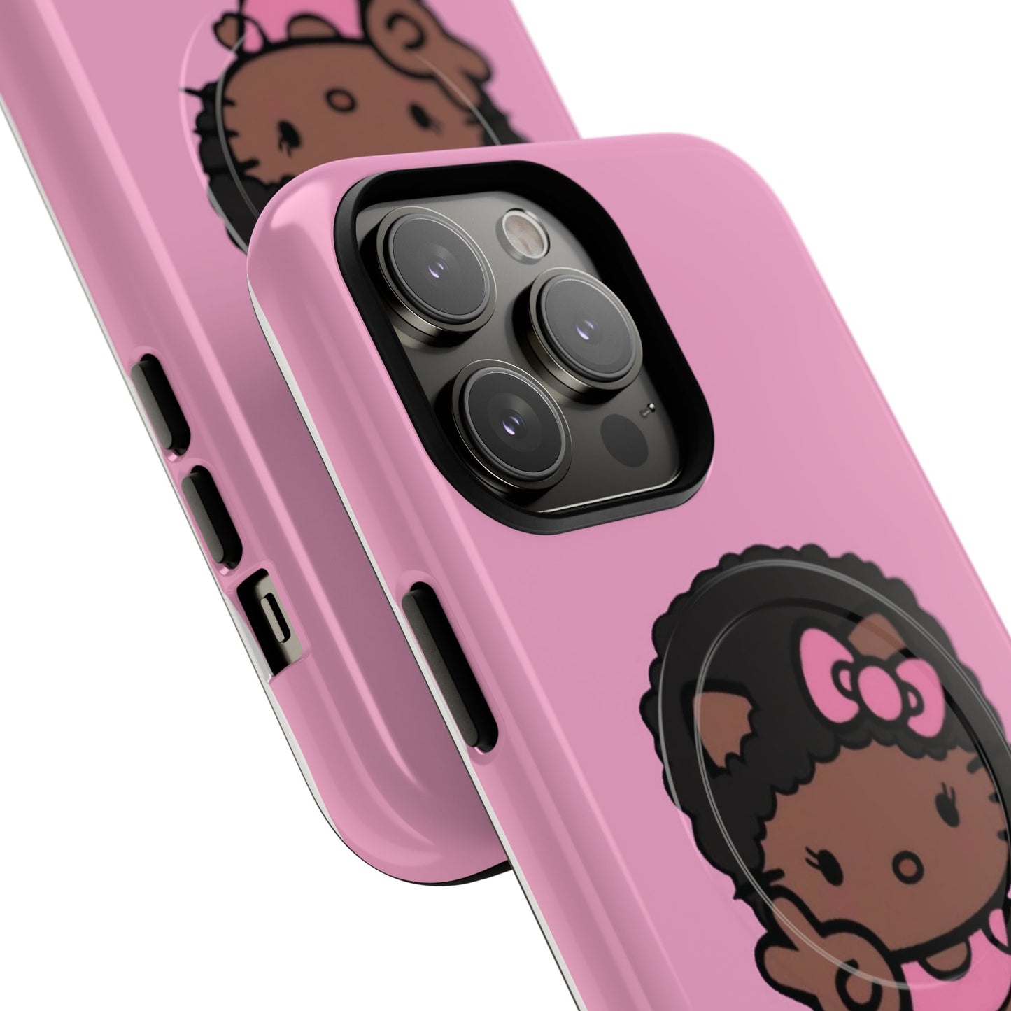 Phone Case - Cute Afro Hello Kitty