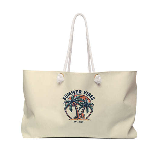 Summer Vibes Weekender Bag - Travel Tote