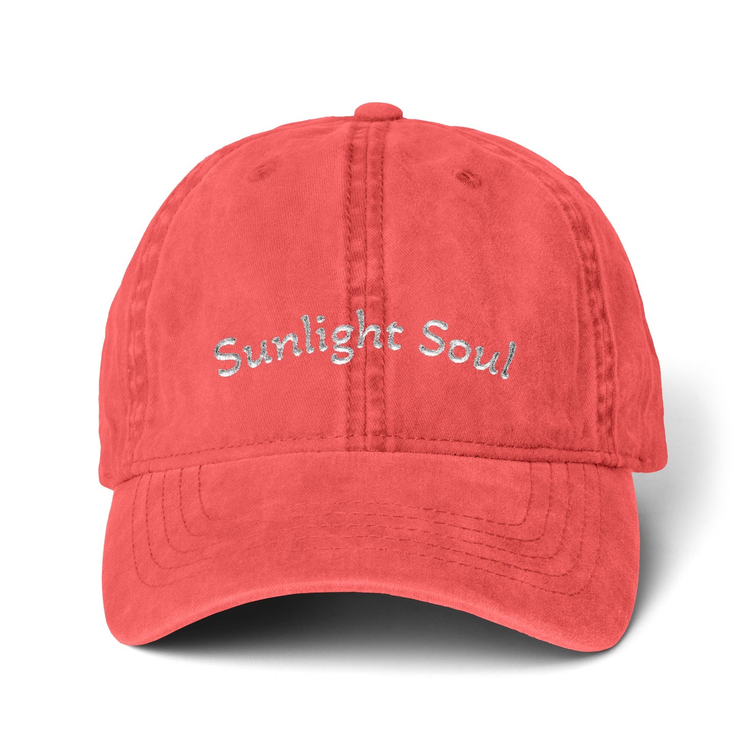 Women's Pigment-Dyed Cap (Embroidery)