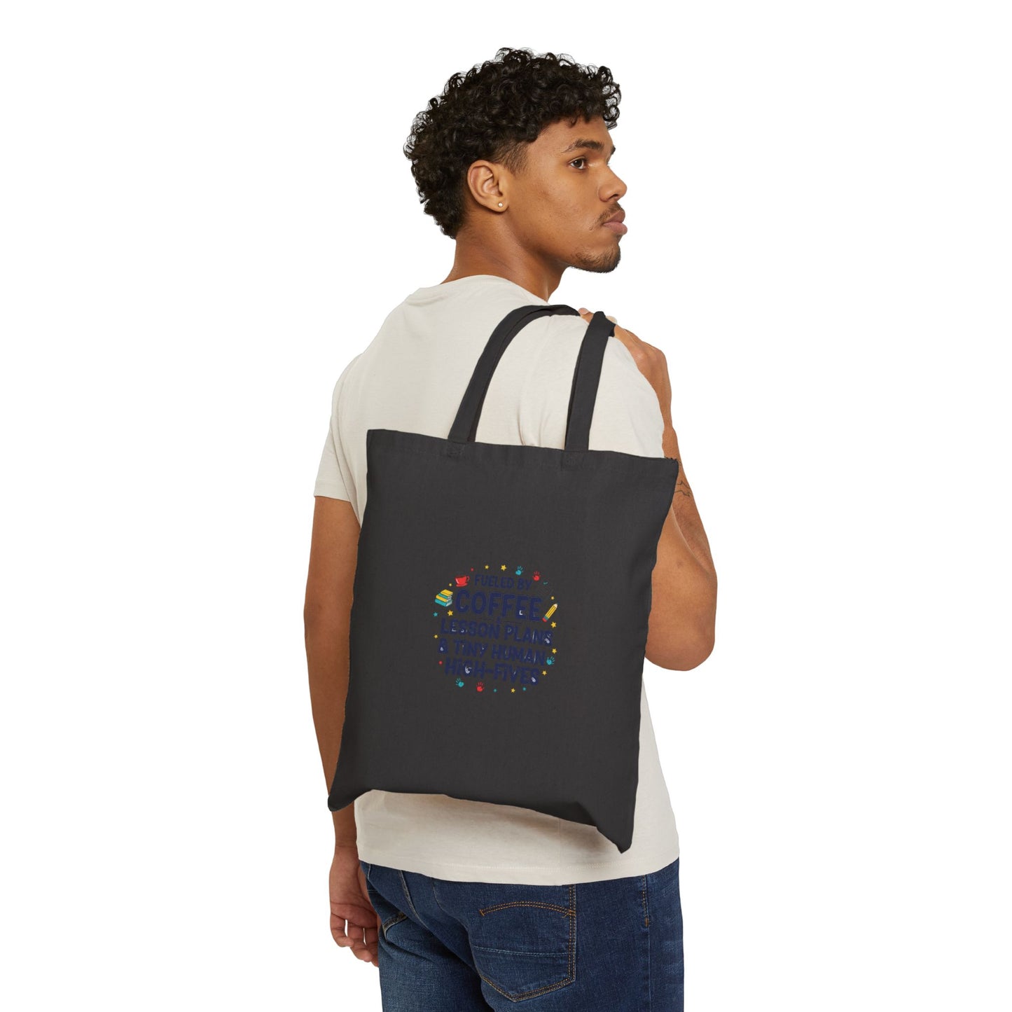 Tote Bag - Fueled by Coffee Lesson Plans