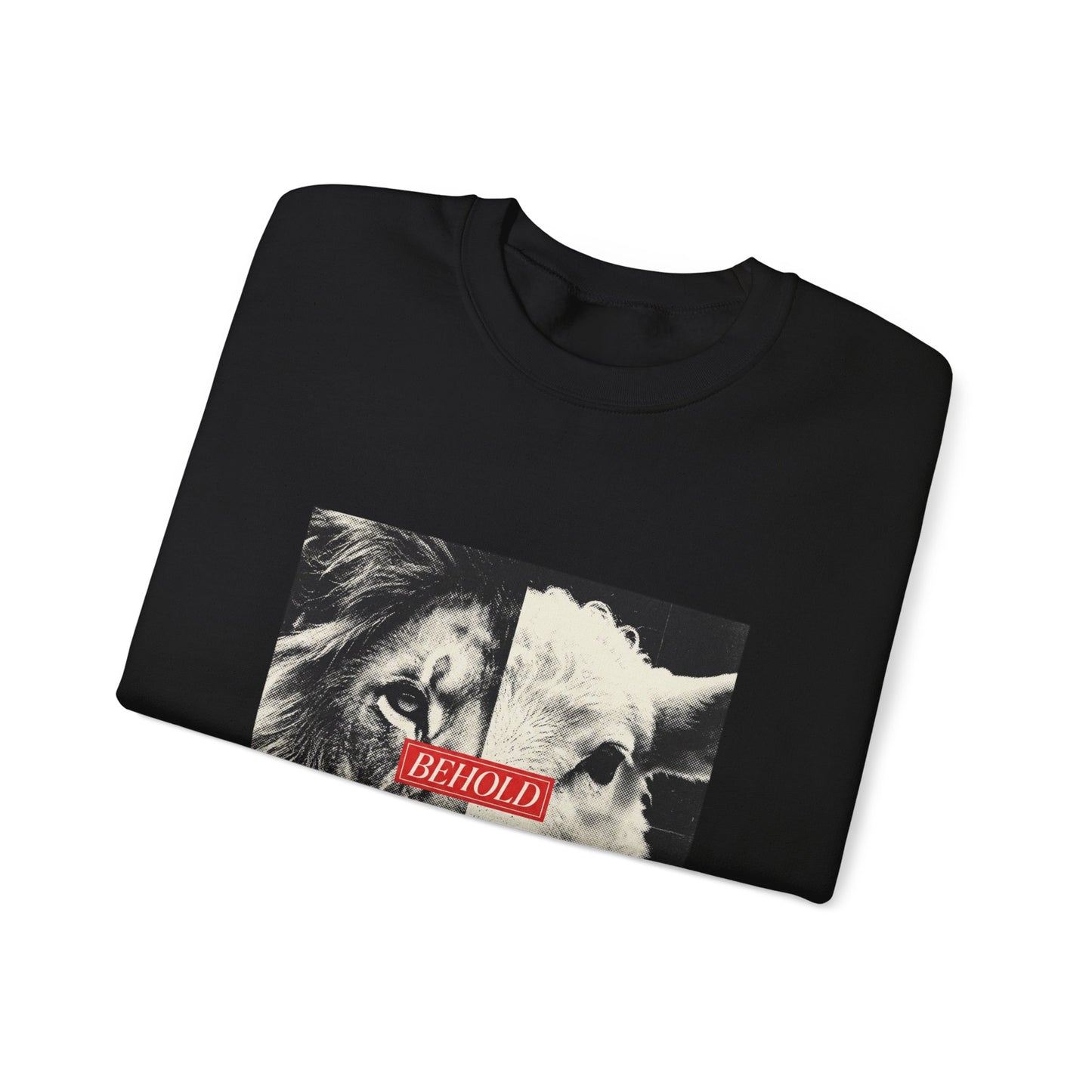 Behold Lion & Lamb Sweatshirt