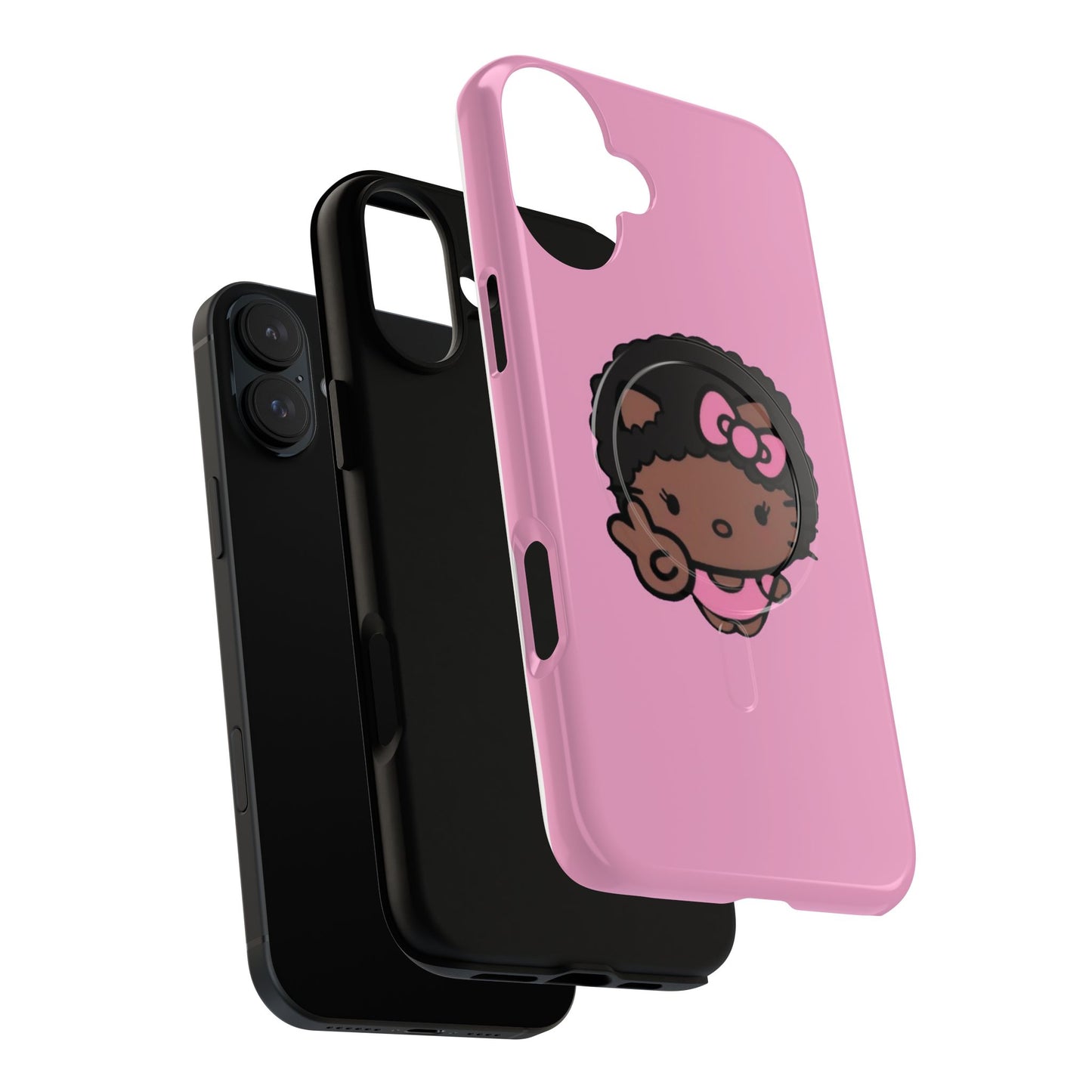 Phone Case - Cute Afro Hello Kitty