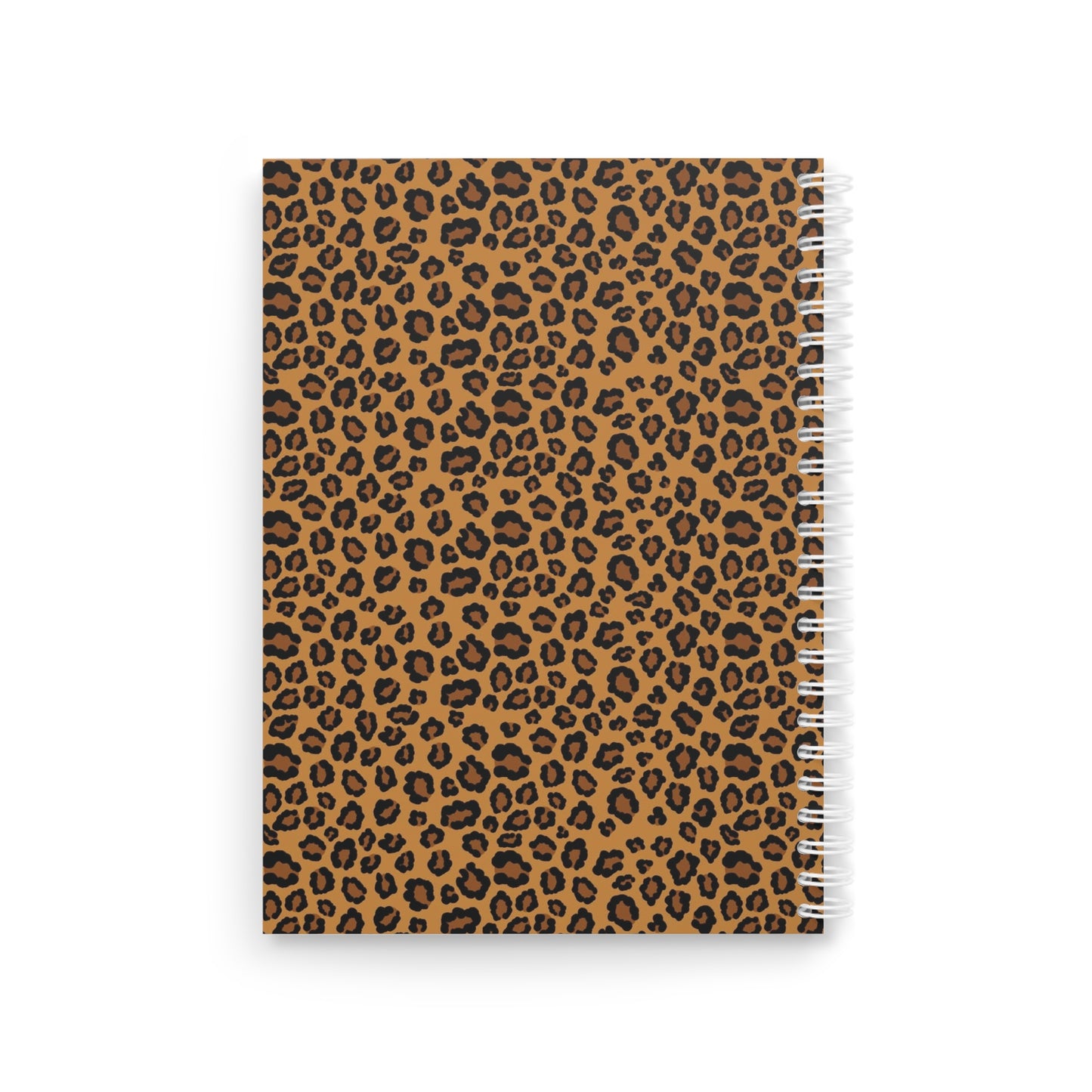 Leopard Print Spiral Notebook