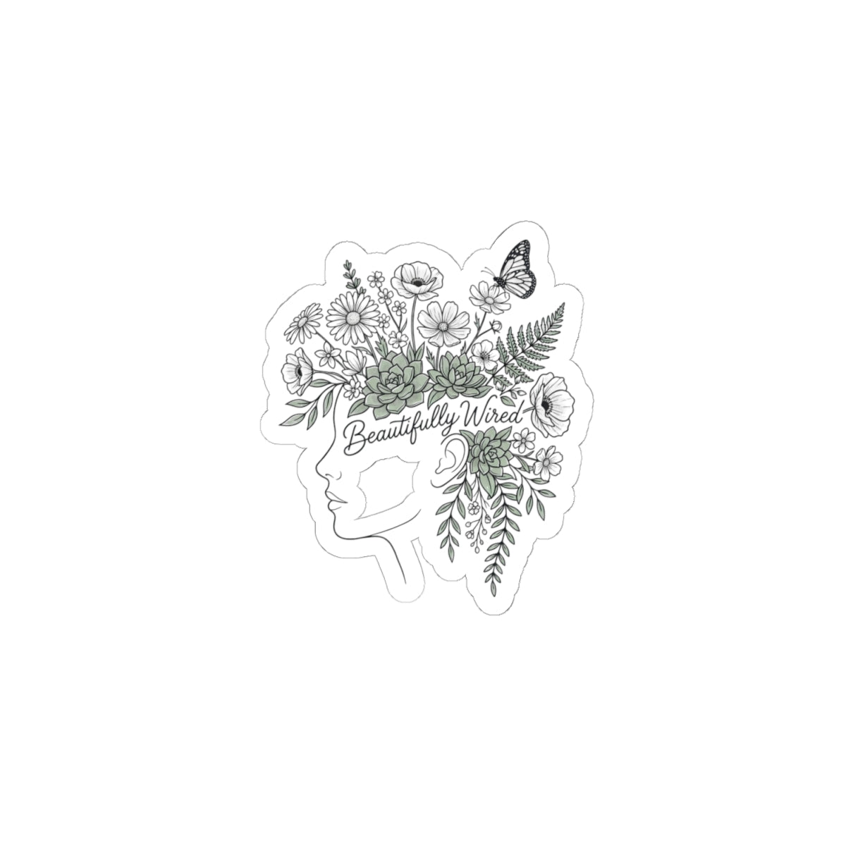 Sticker - Beautifully Wired