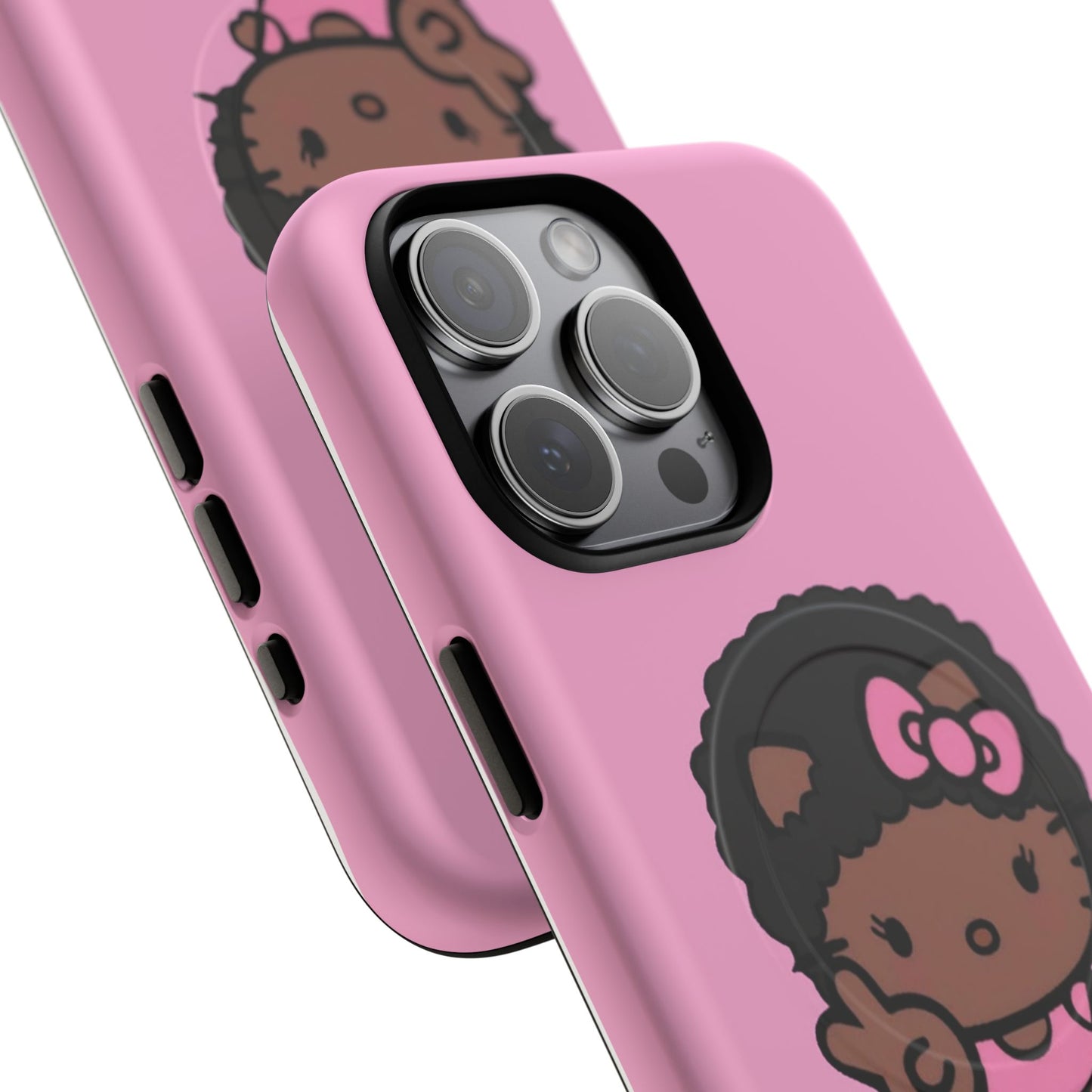 Phone Case - Cute Afro Hello Kitty