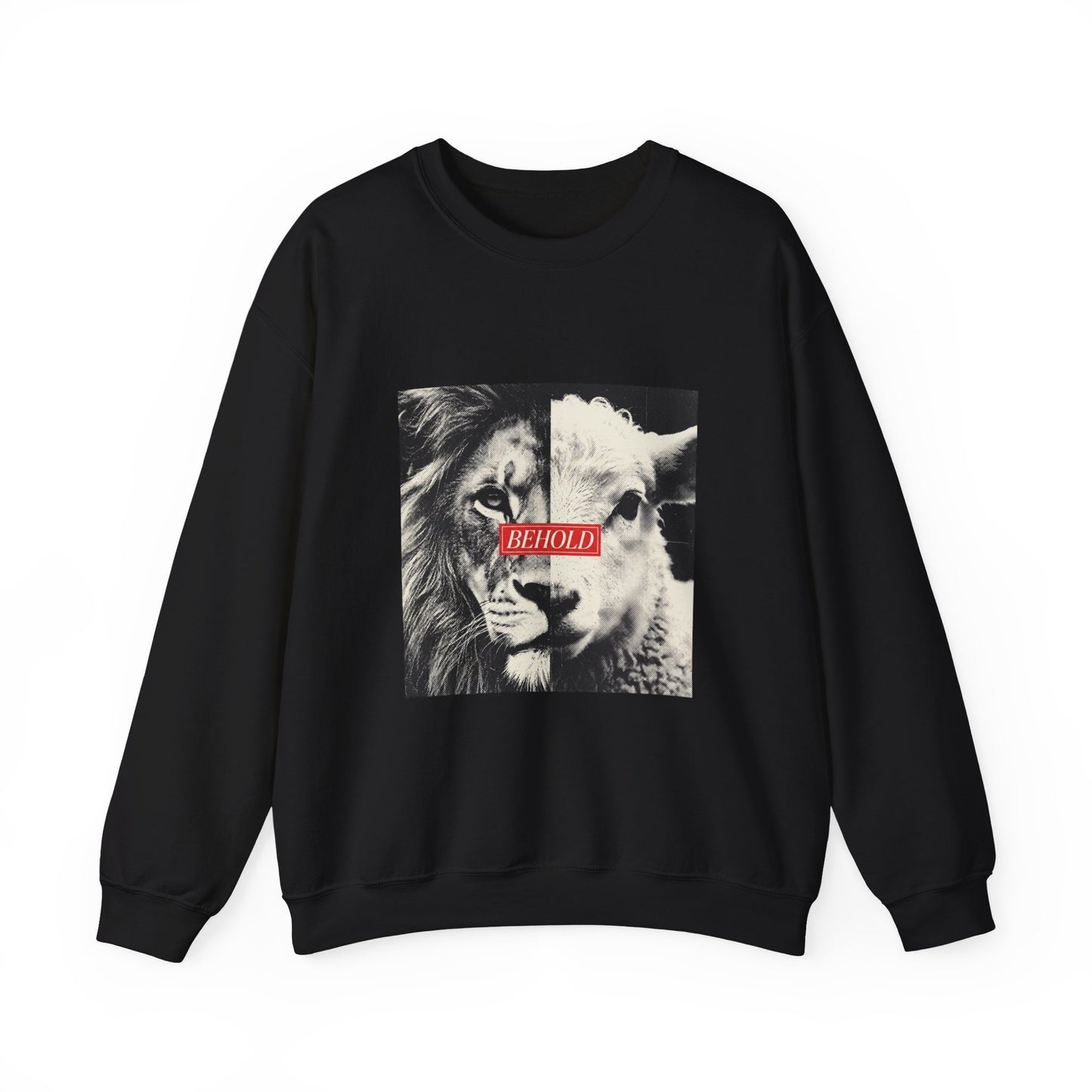 Behold Lion & Lamb Sweatshirt
