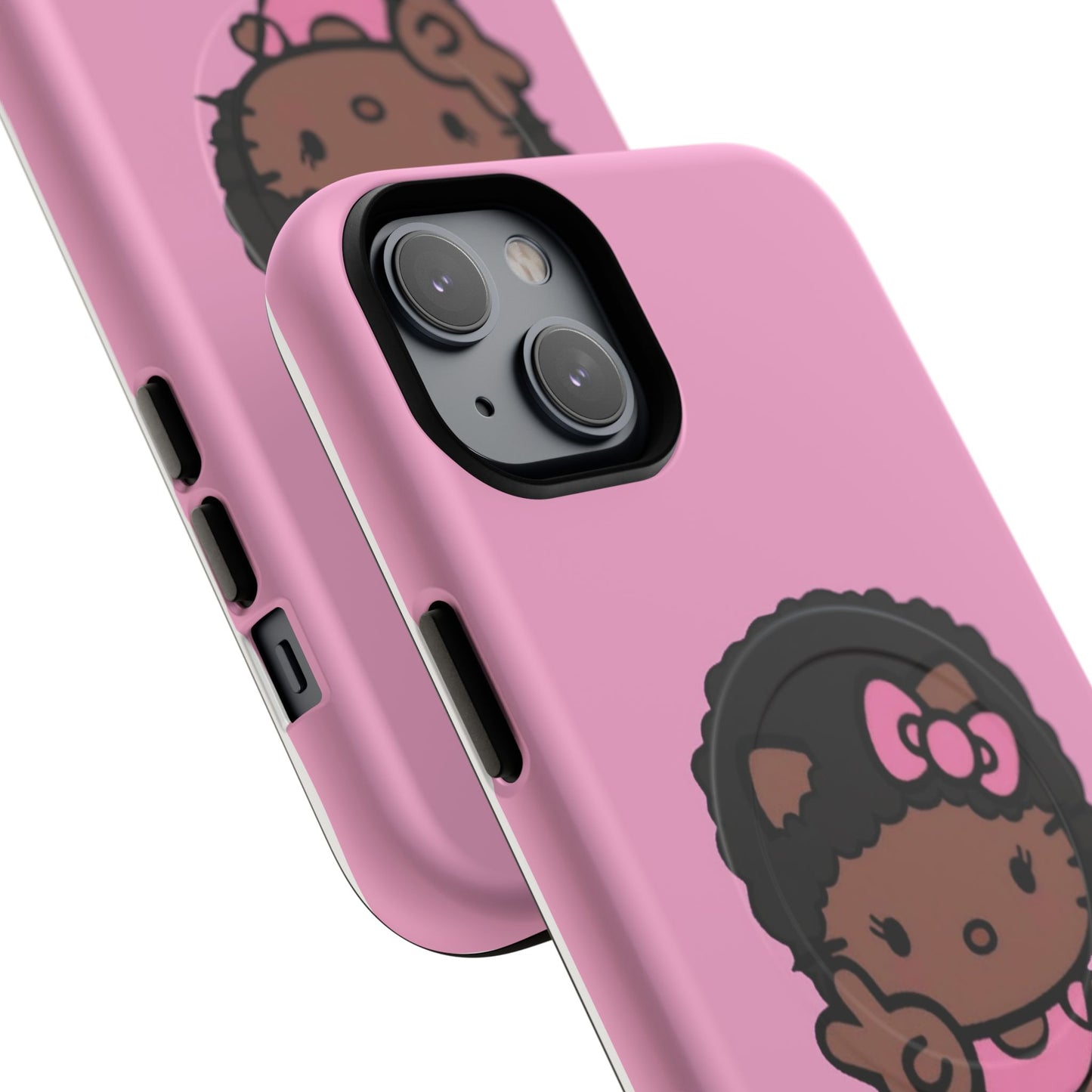 Phone Case - Cute Afro Hello Kitty