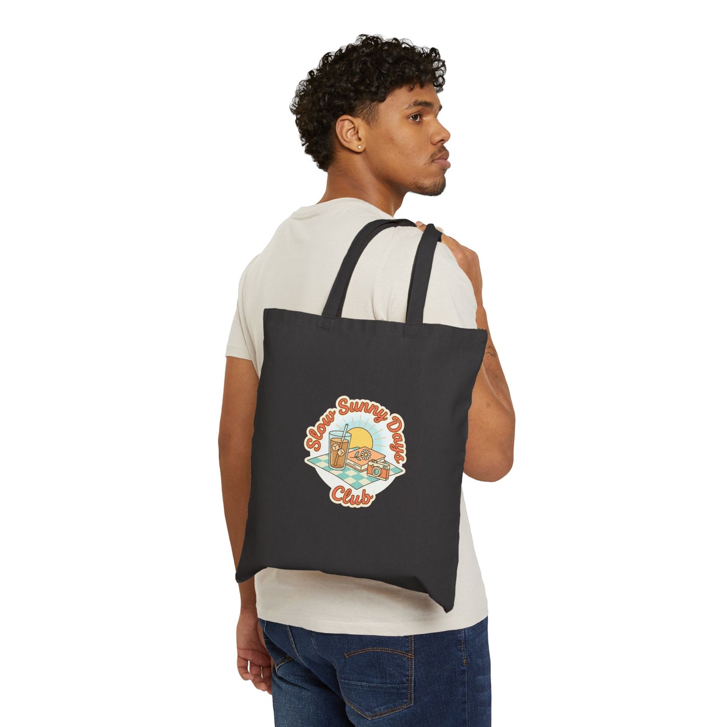 Sunny Retro Picnic Tote | Summer Aesthetic, coastal vibes