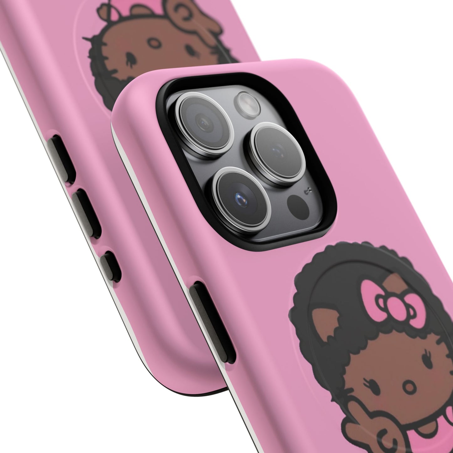 Phone Case - Cute Afro Hello Kitty