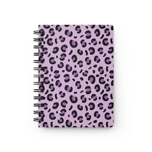 Journal - Leopard Print Spiral