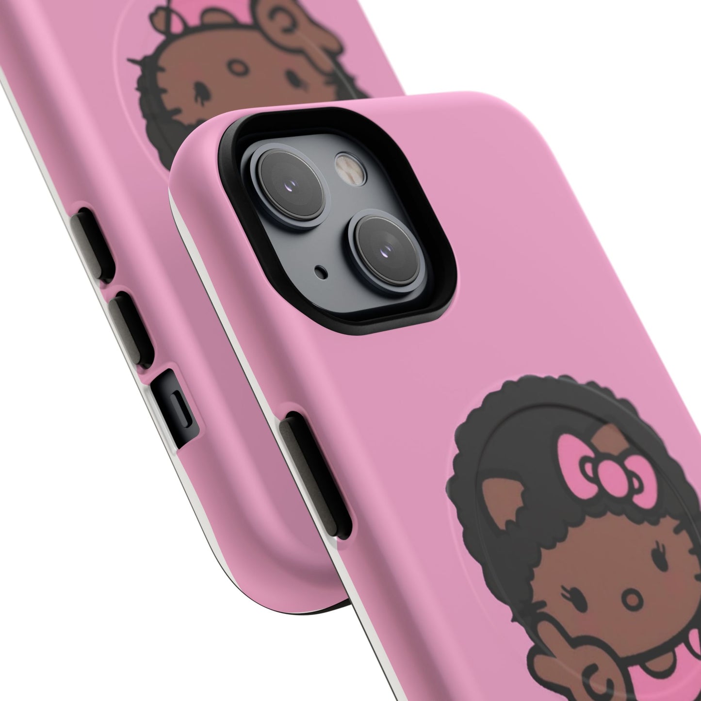 Phone Case - Cute Afro Hello Kitty