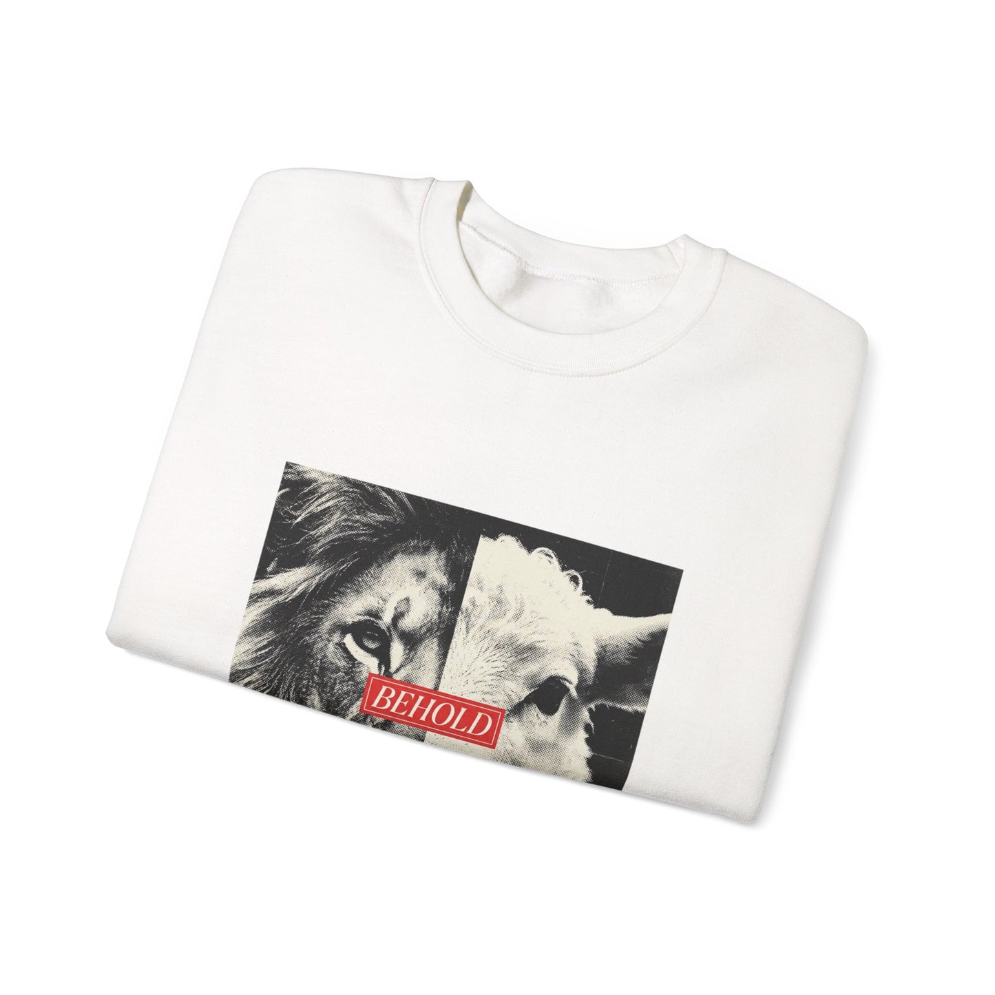 Behold Lion & Lamb Sweatshirt