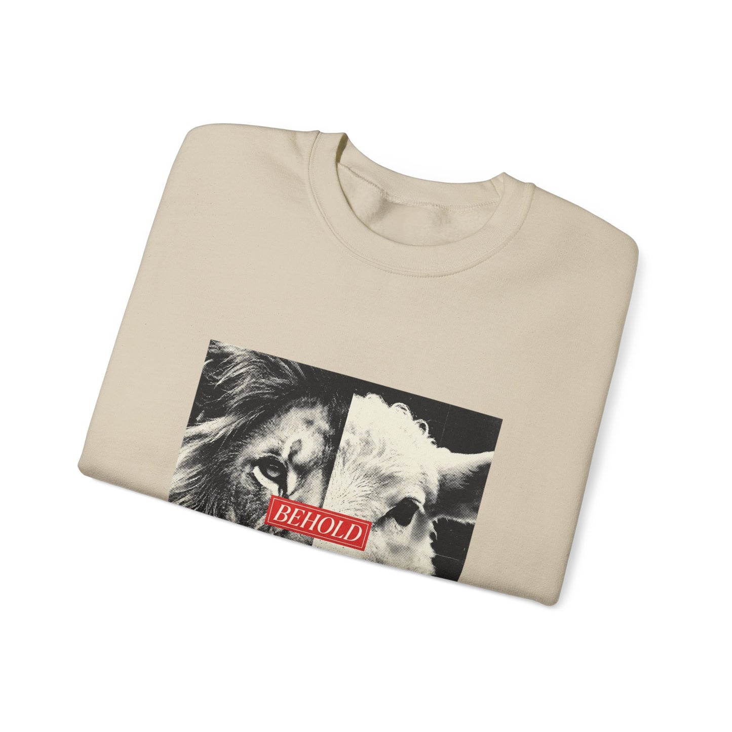 Behold Lion & Lamb Sweatshirt