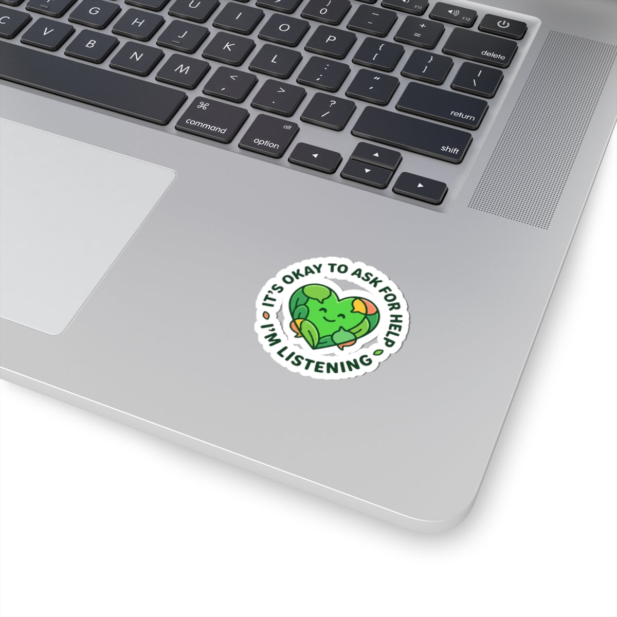 It's Okay to Ask for Help Sticker | Mental Health Matters, Wear Green