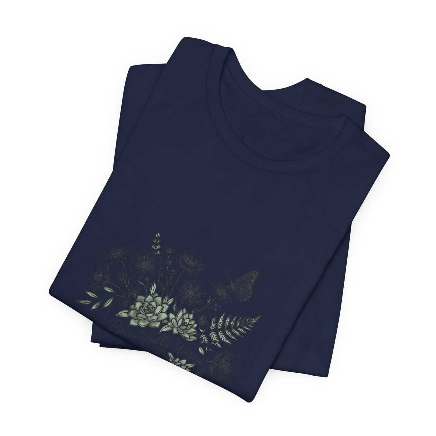 T-Shirt - Autistic Pride Floral