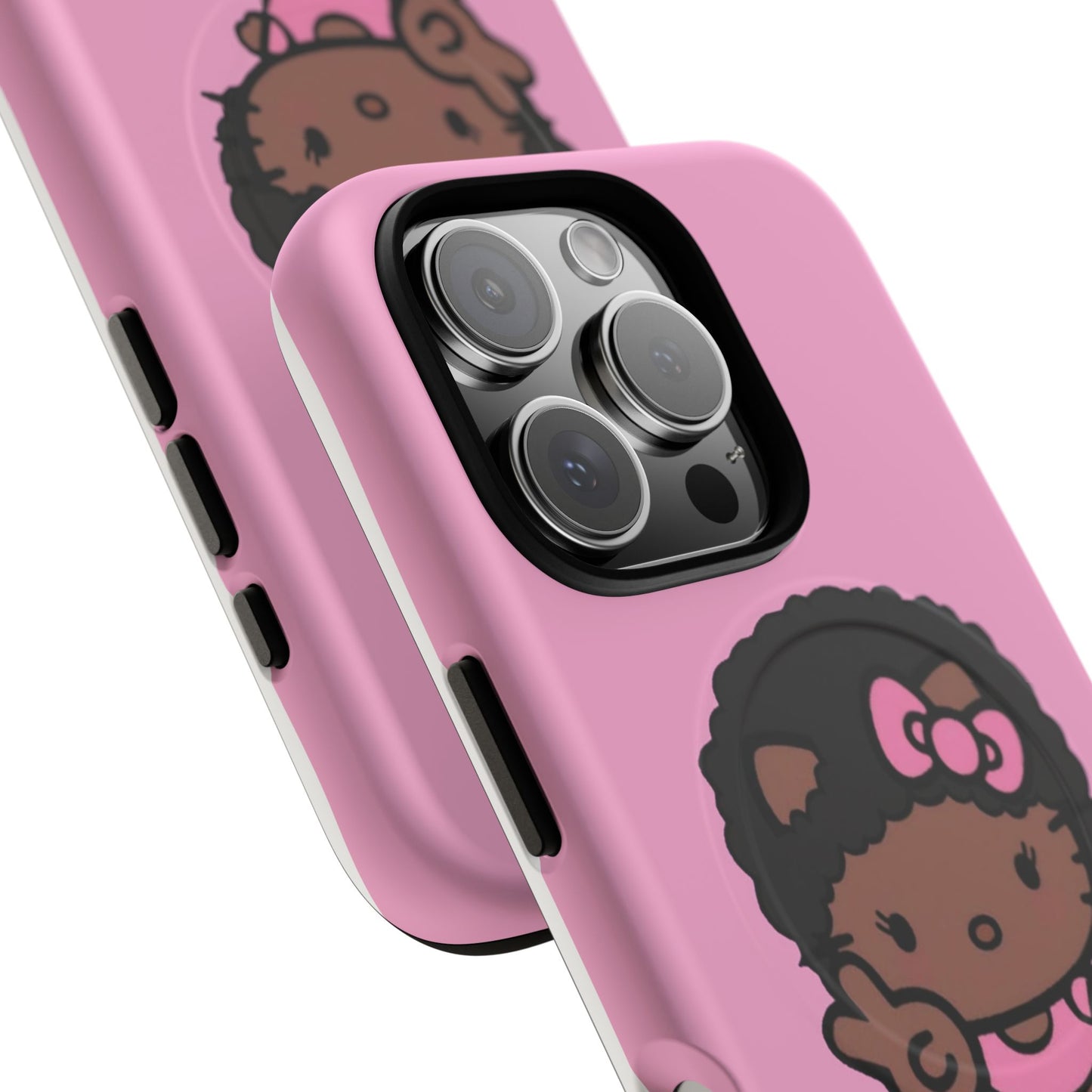 Phone Case - Cute Afro Hello Kitty