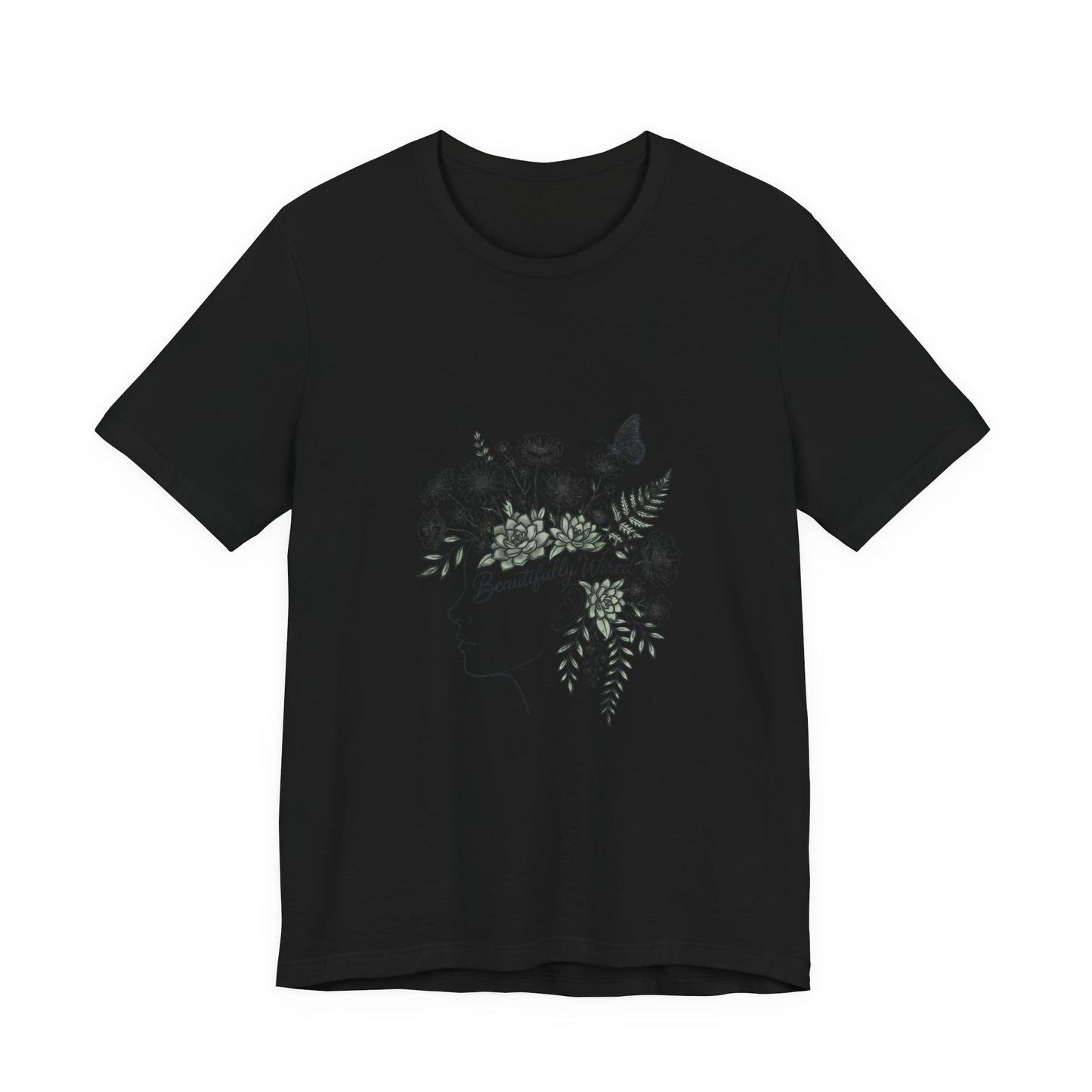 T-Shirt - Autistic Pride Floral