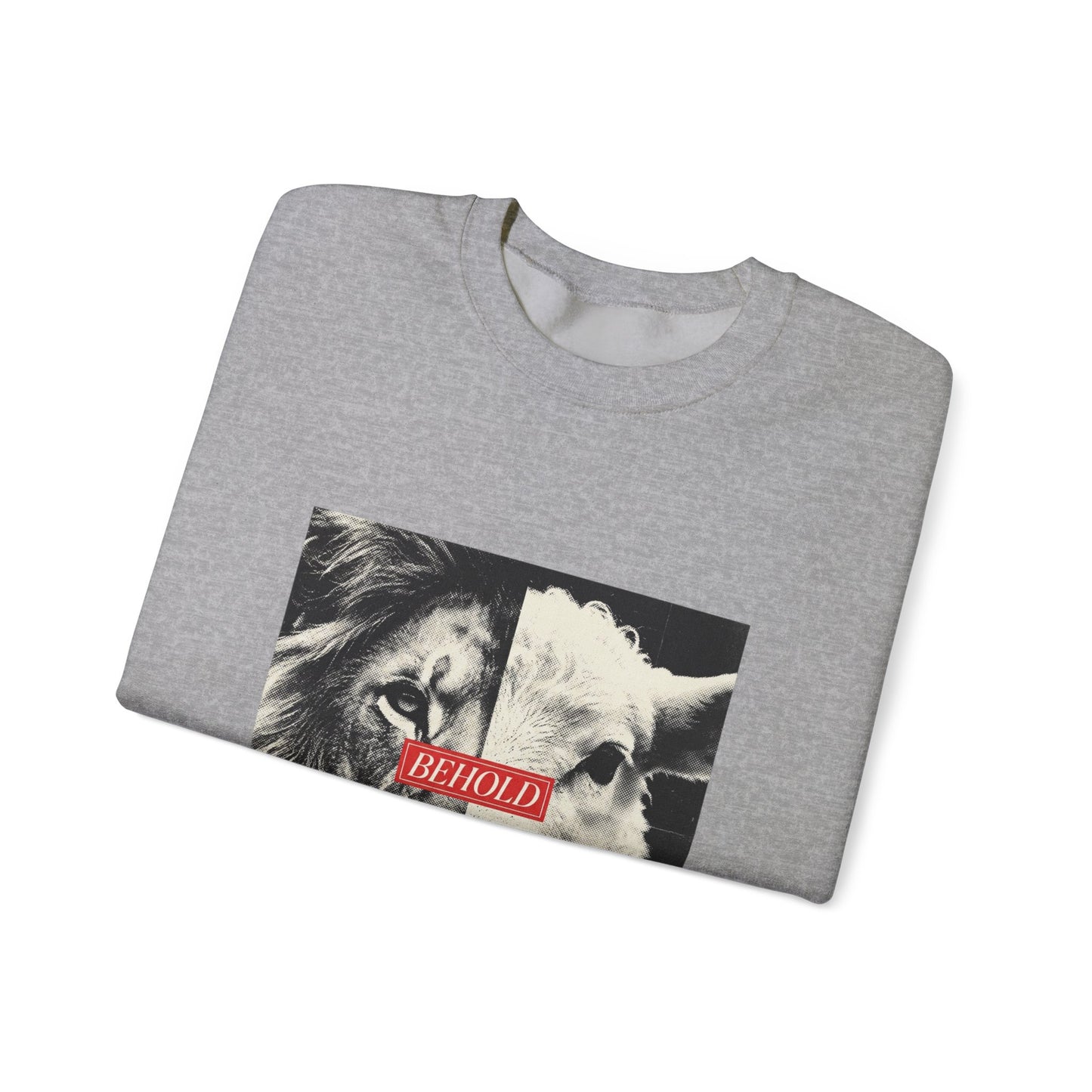 Behold Lion & Lamb Sweatshirt