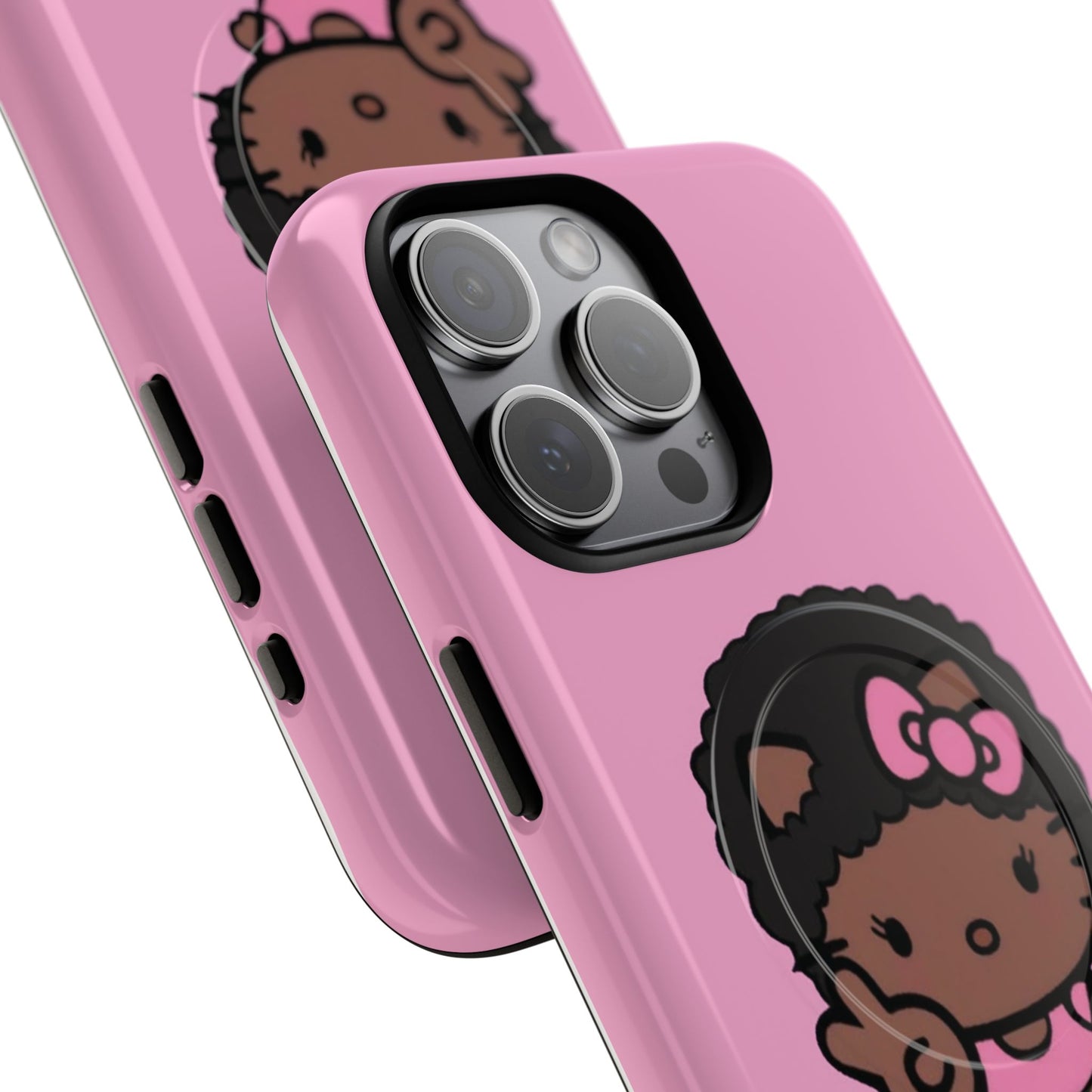Phone Case - Cute Afro Hello Kitty