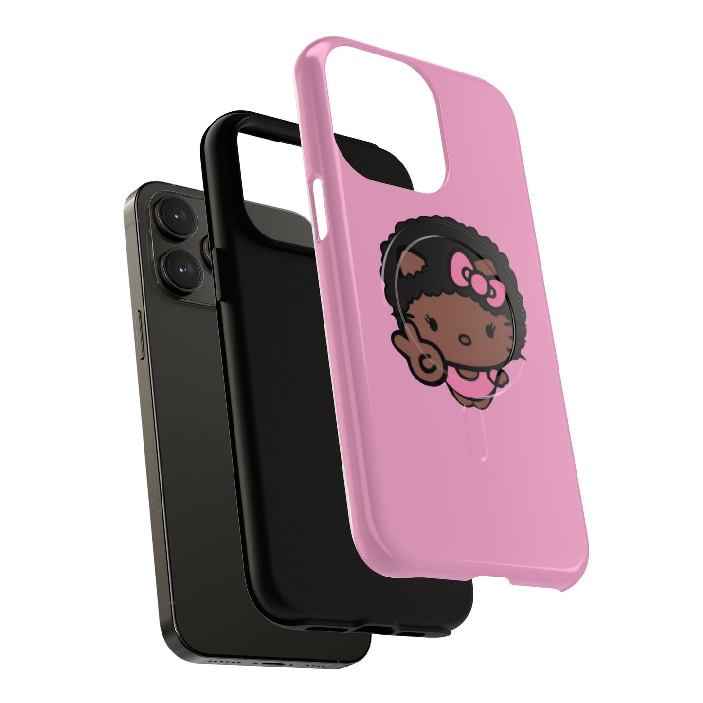 Phone Case - Cute Afro Hello Kitty