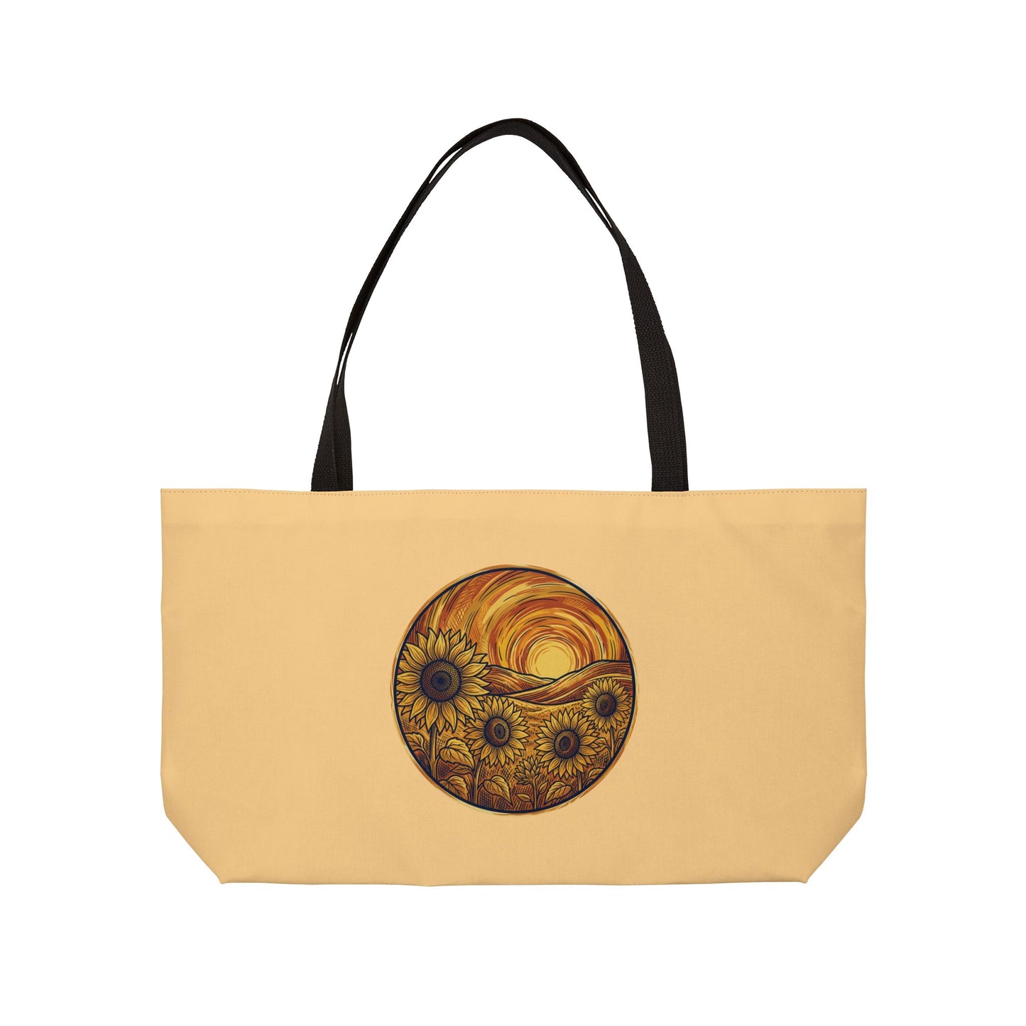 Sunflower Weekender Tote Bag