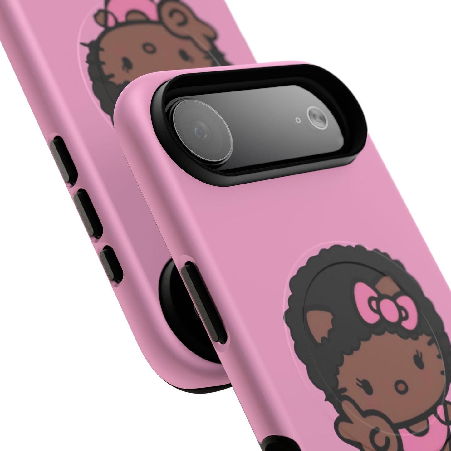 Phone Case - Cute Afro Hello Kitty