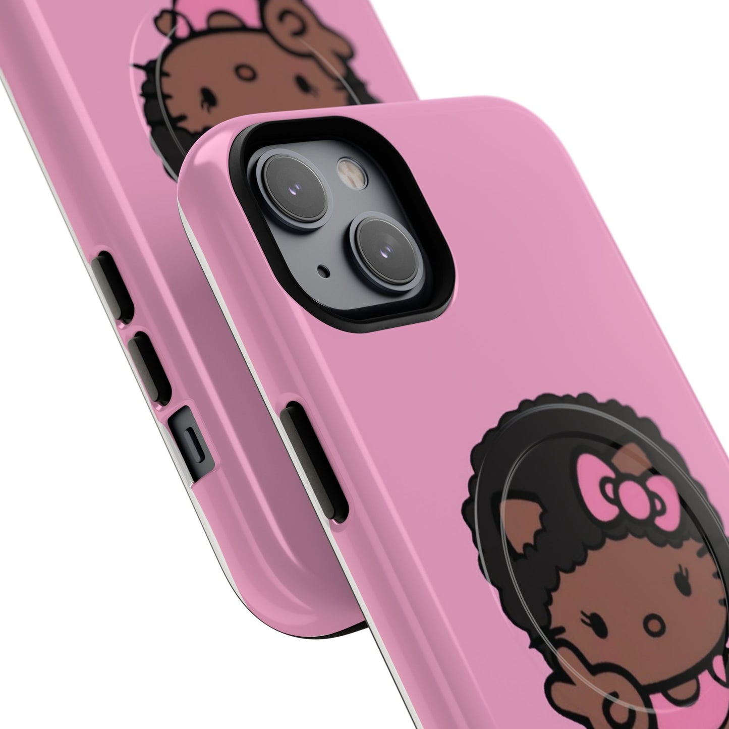Phone Case - Cute Afro Hello Kitty