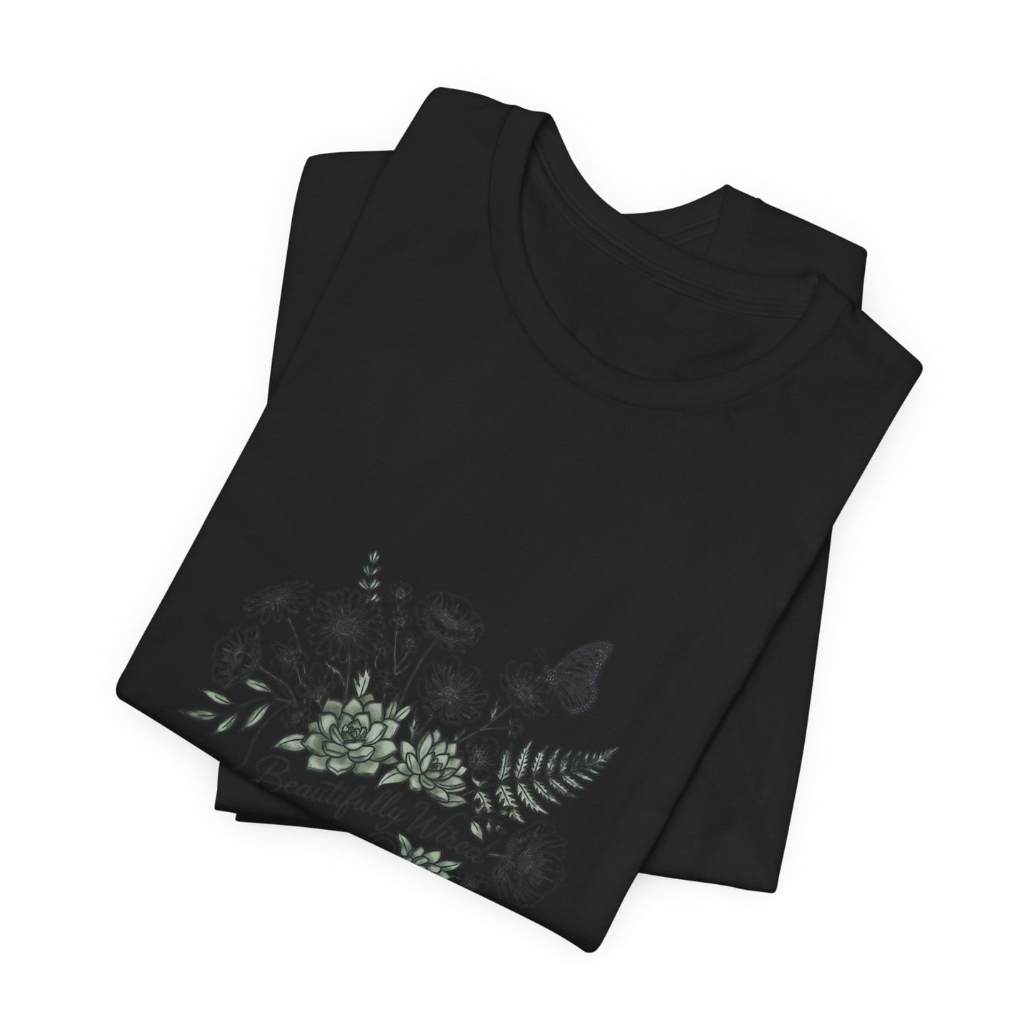 T-Shirt - Autistic Pride Floral