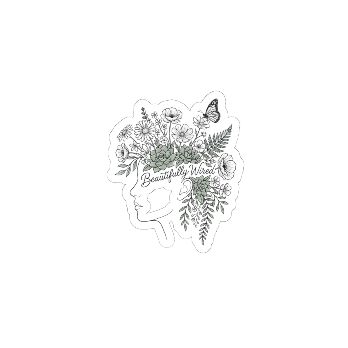 Sticker - Beautifully Wired