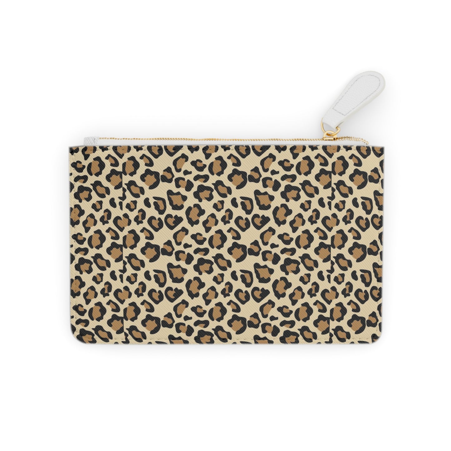 Leopard Print Mini Clutch Bag