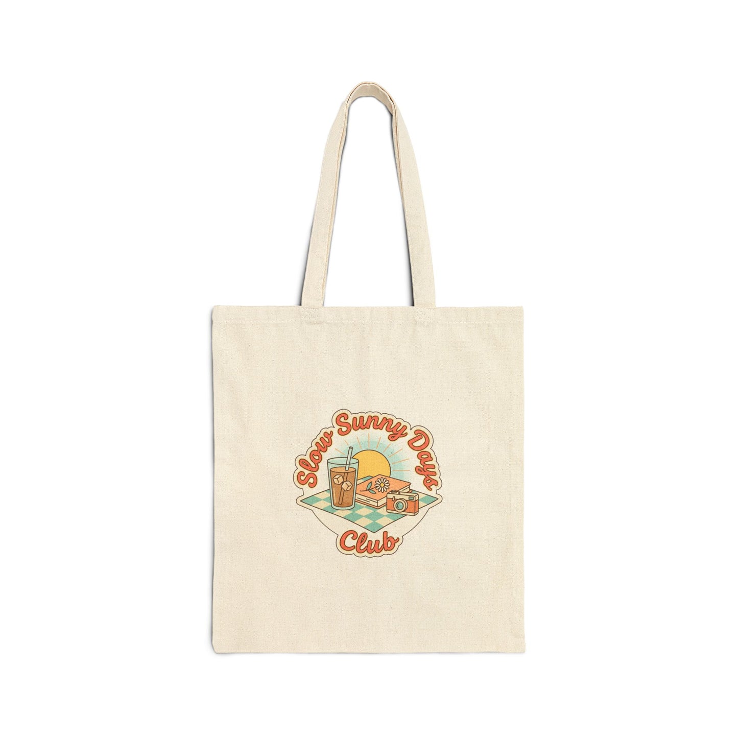 Sunny Retro Picnic Tote | Summer Aesthetic, coastal vibes