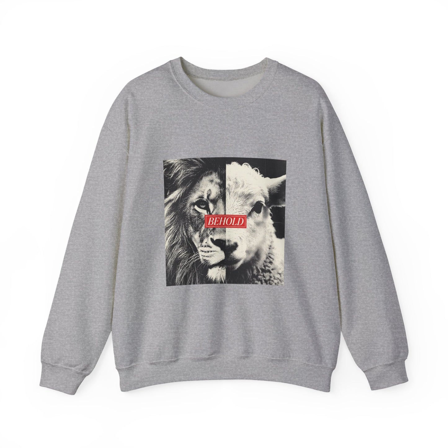 Behold Lion & Lamb Sweatshirt