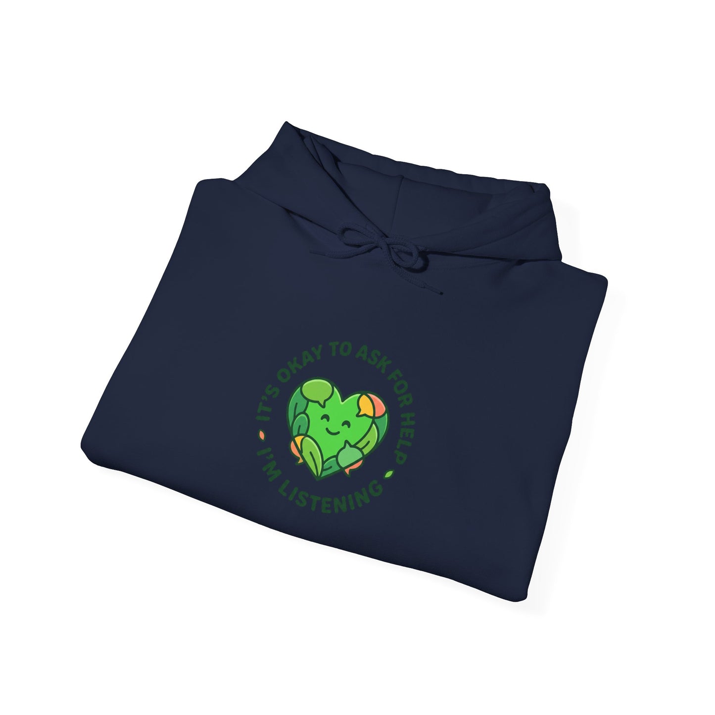 Mental Health Matters Hoodie | Wear Green awareness ribbon, be kind
