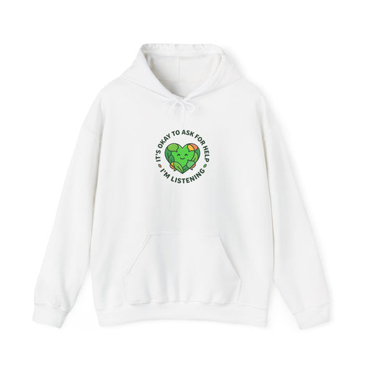 Mental Health Matters Hoodie | Wear Green awareness ribbon, be kind