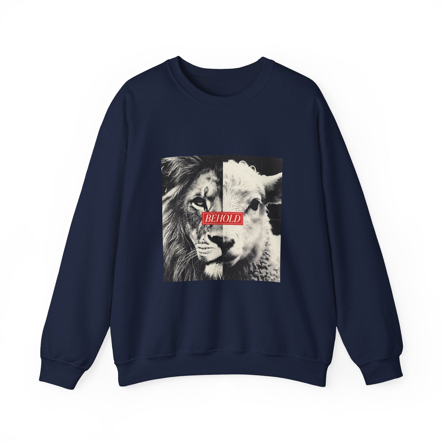 Behold Lion & Lamb Sweatshirt