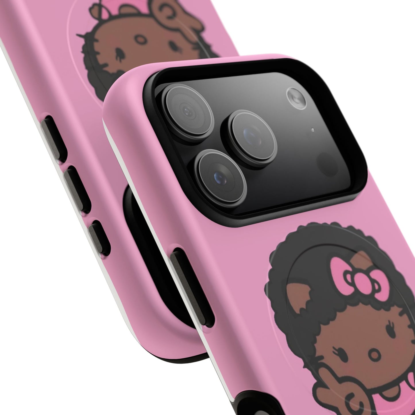 Phone Case - Cute Afro Hello Kitty