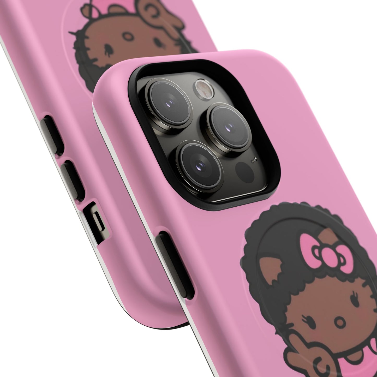 Phone Case - Cute Afro Hello Kitty
