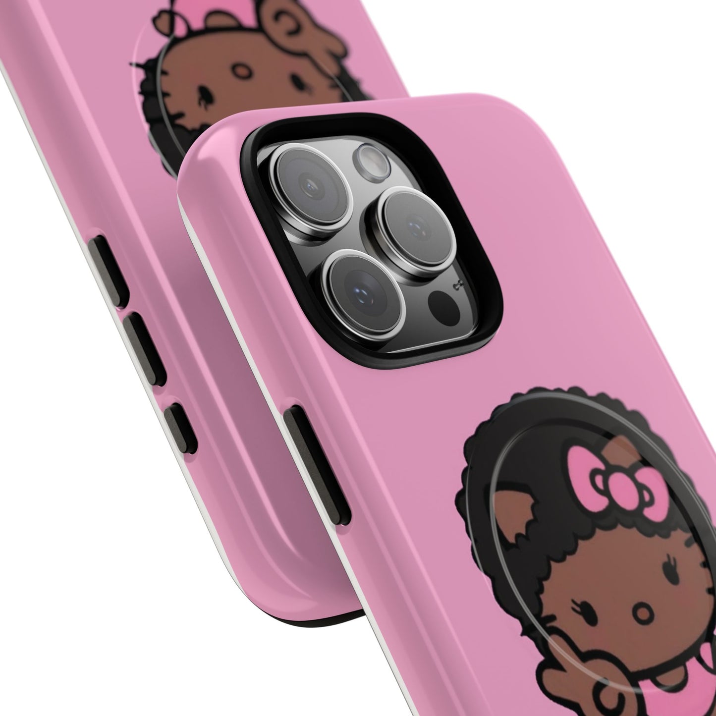 Phone Case - Cute Afro Hello Kitty