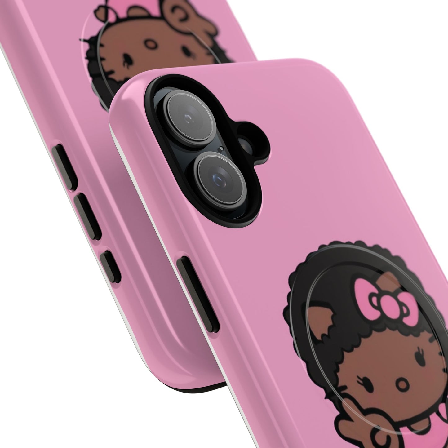 Phone Case - Cute Afro Hello Kitty