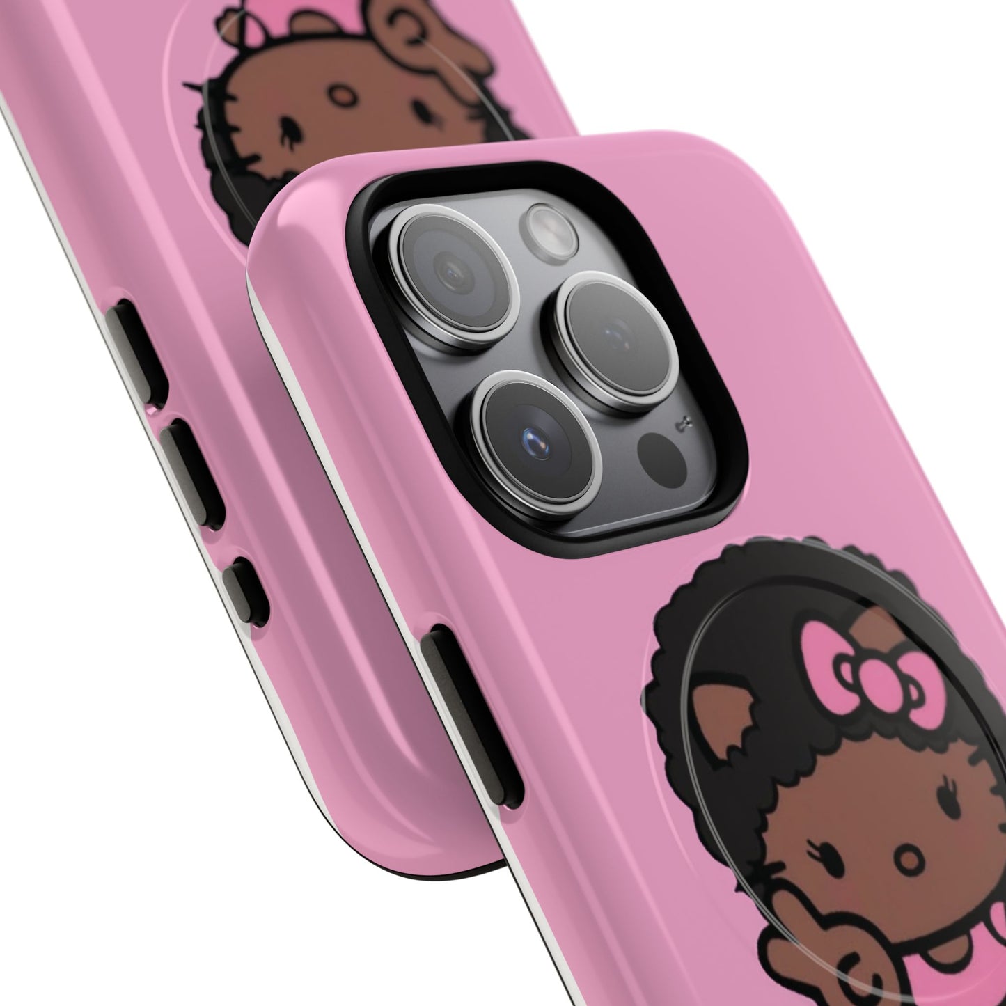 Phone Case - Cute Afro Hello Kitty
