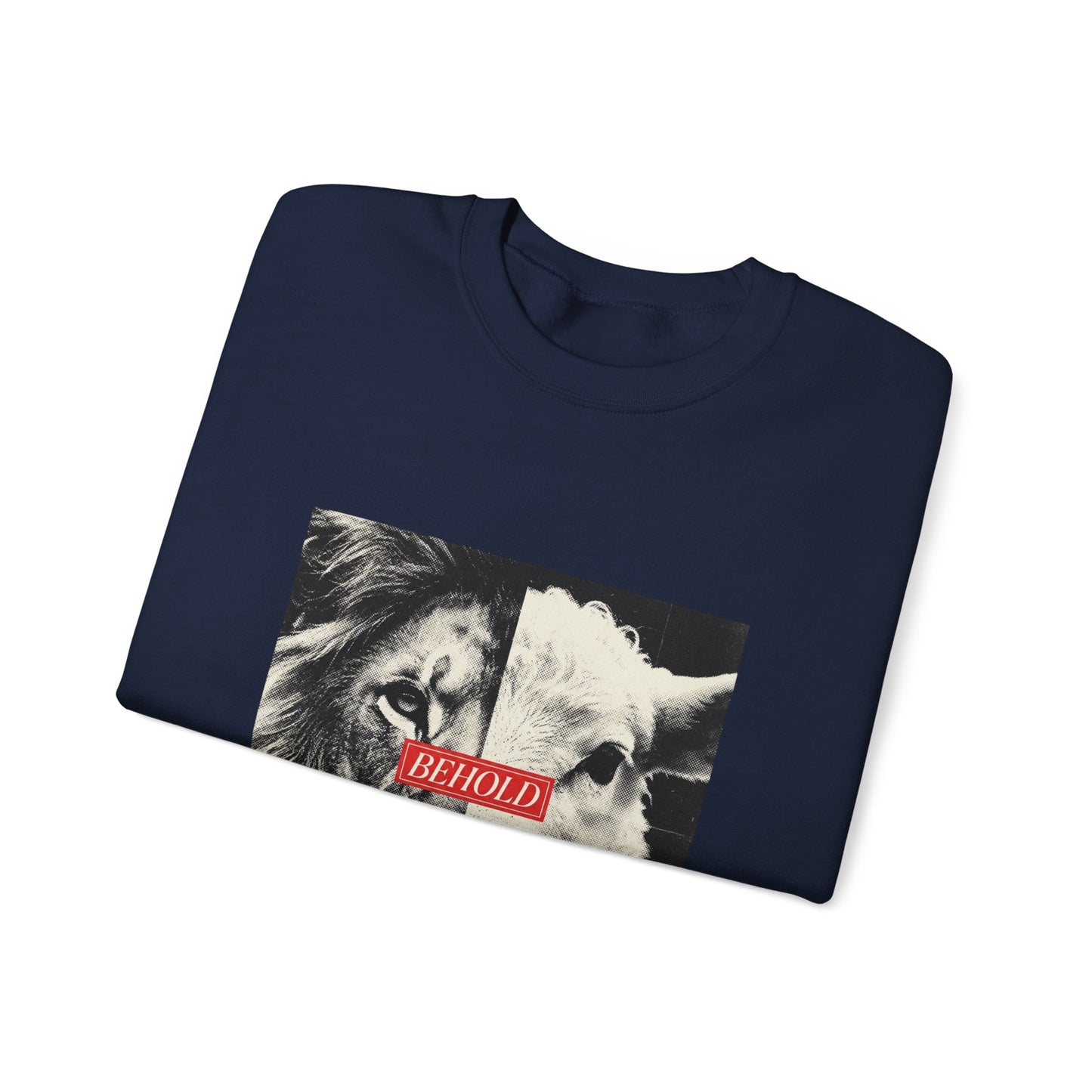 Behold Lion & Lamb Sweatshirt