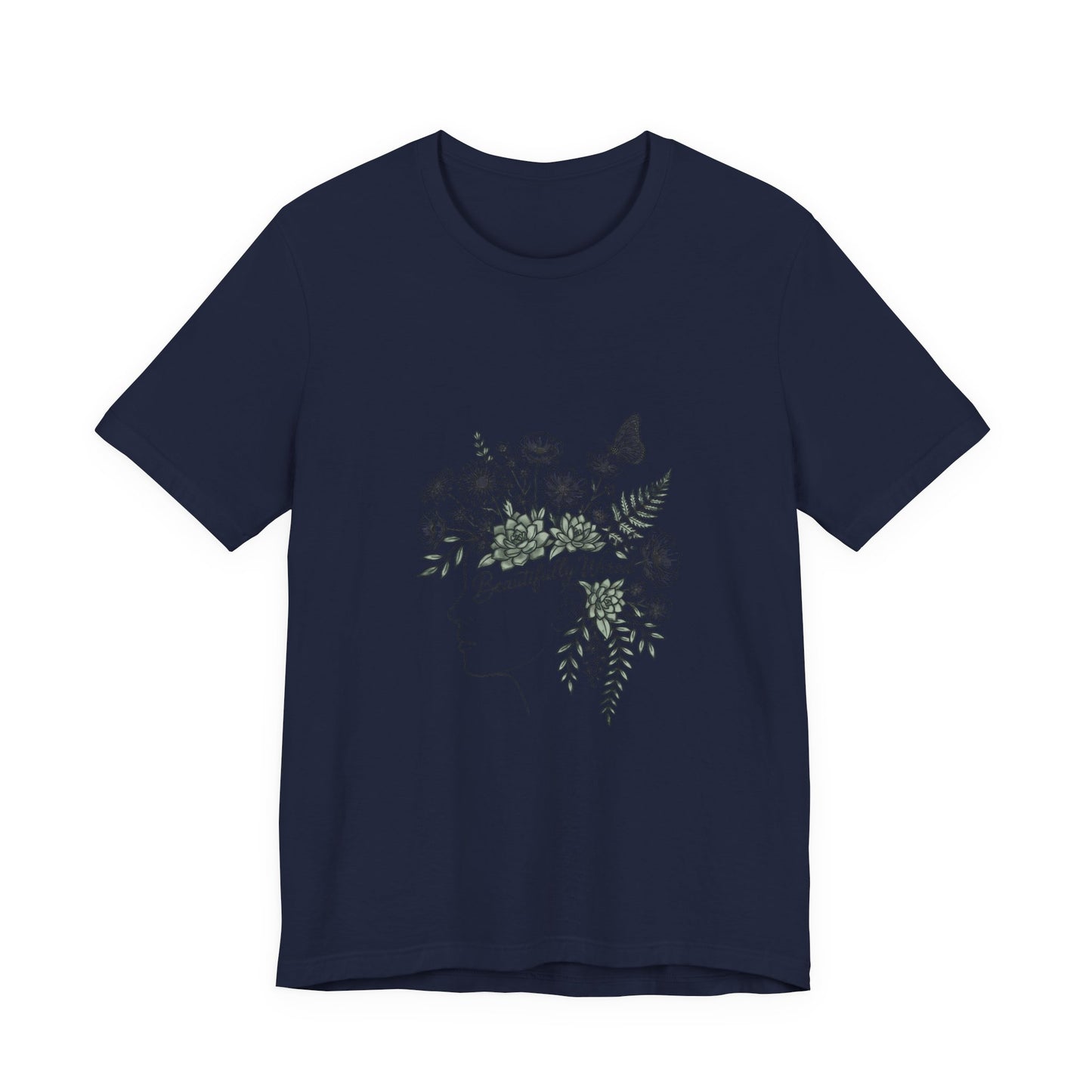 T-Shirt - Autistic Pride Floral