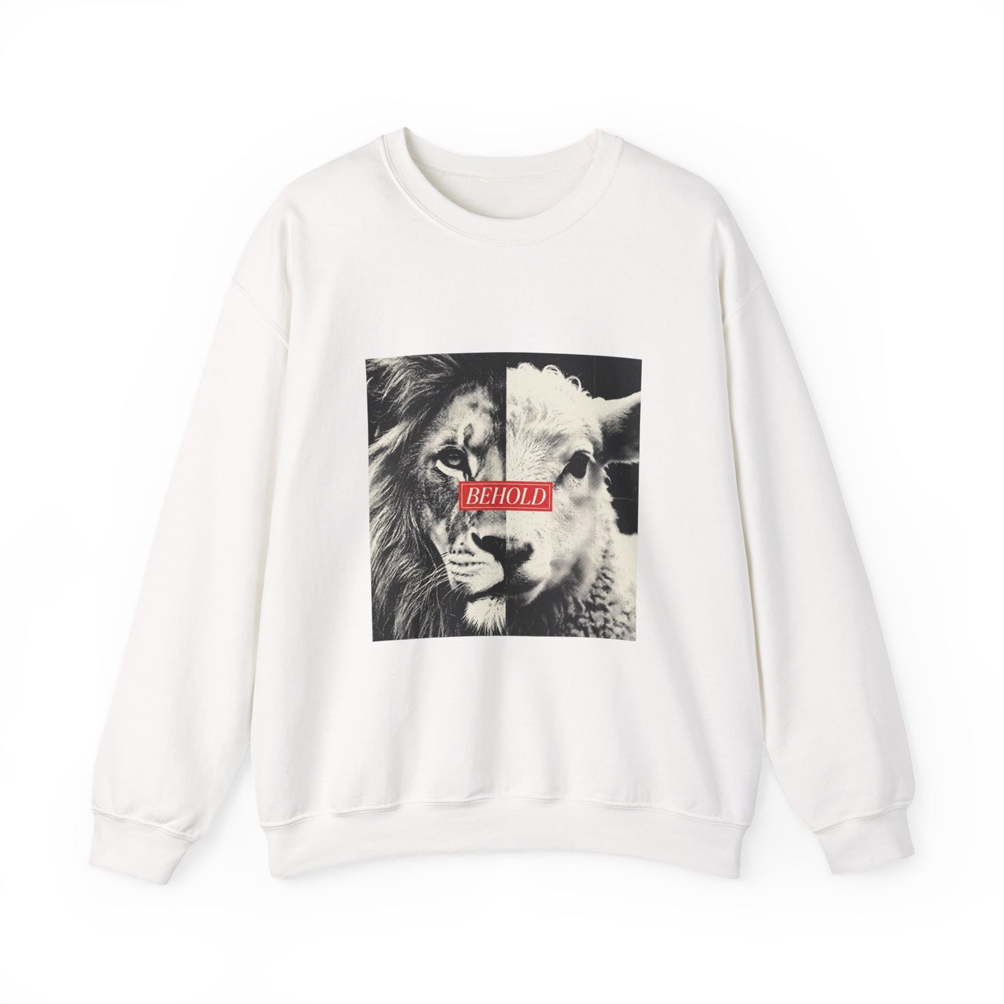Behold Lion & Lamb Sweatshirt